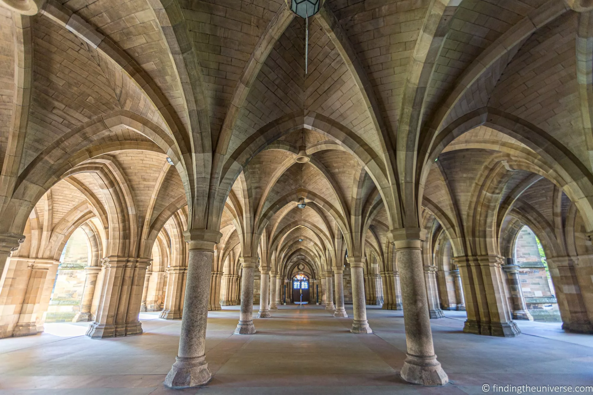 Outlander Filming Location – Glasgow University Cloisters