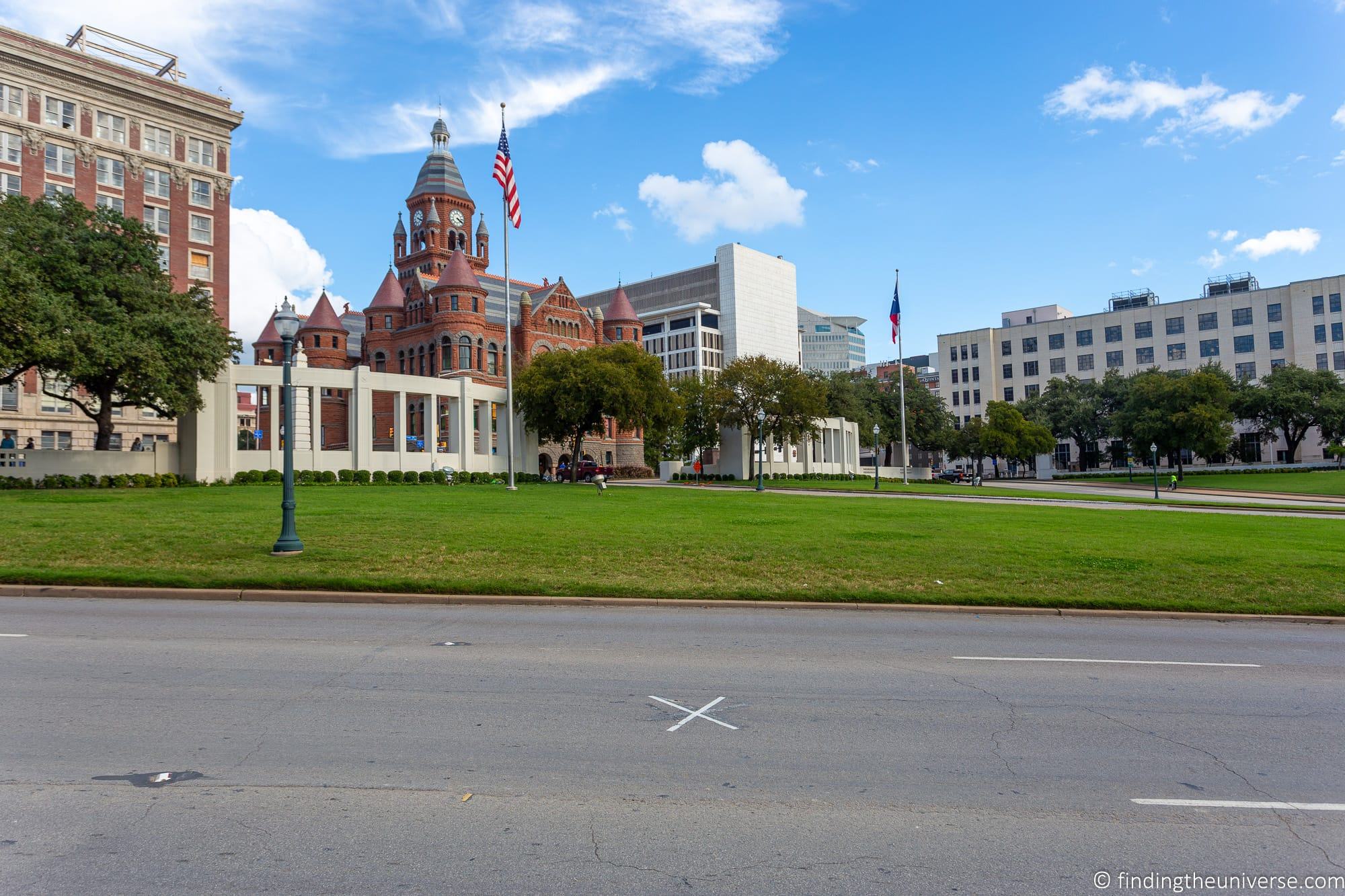 JFK Assassination white cross Dallas