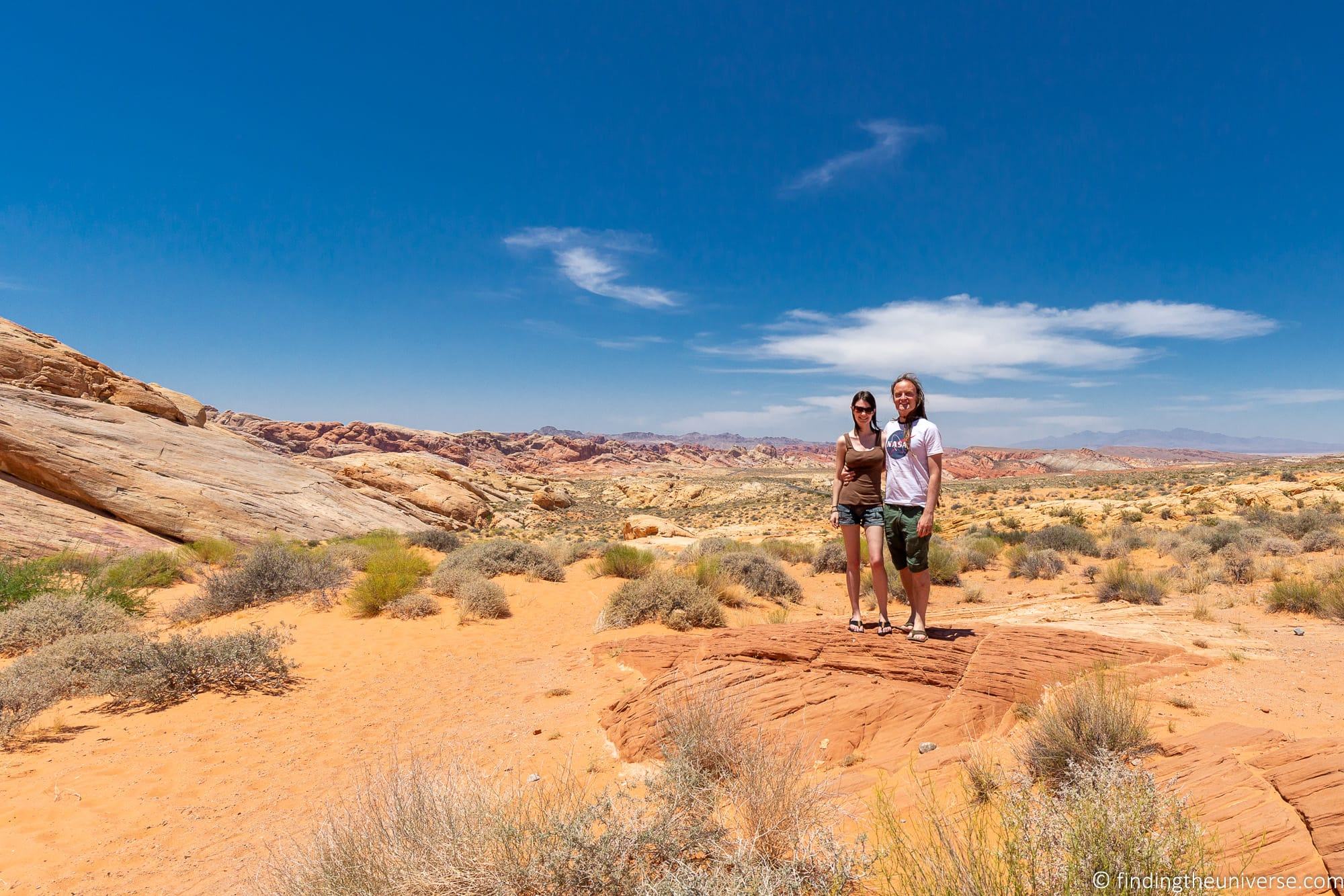 Laurence and Jess at Valley of Fire State Park