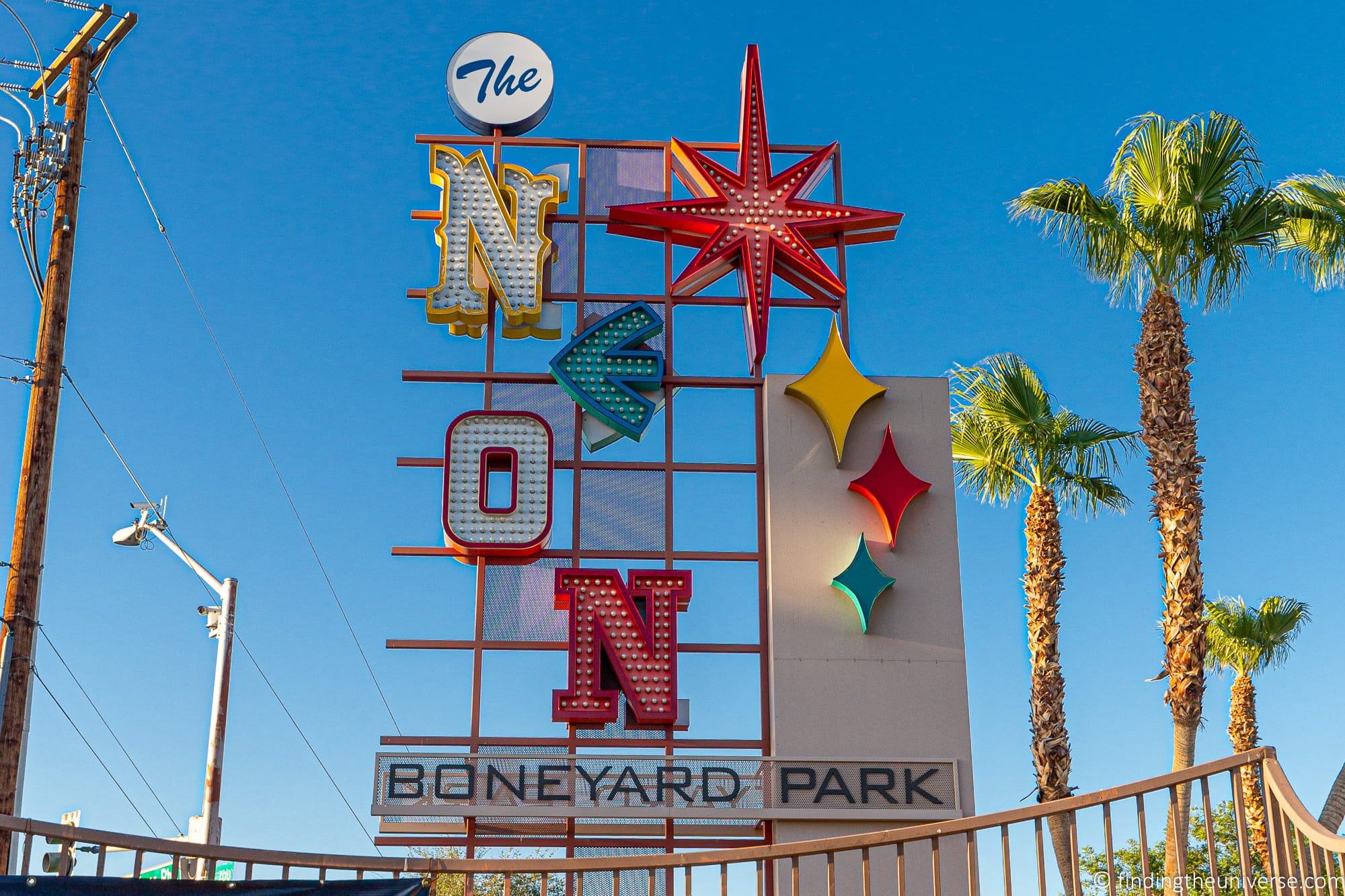 Neon Boneyard Las vegas