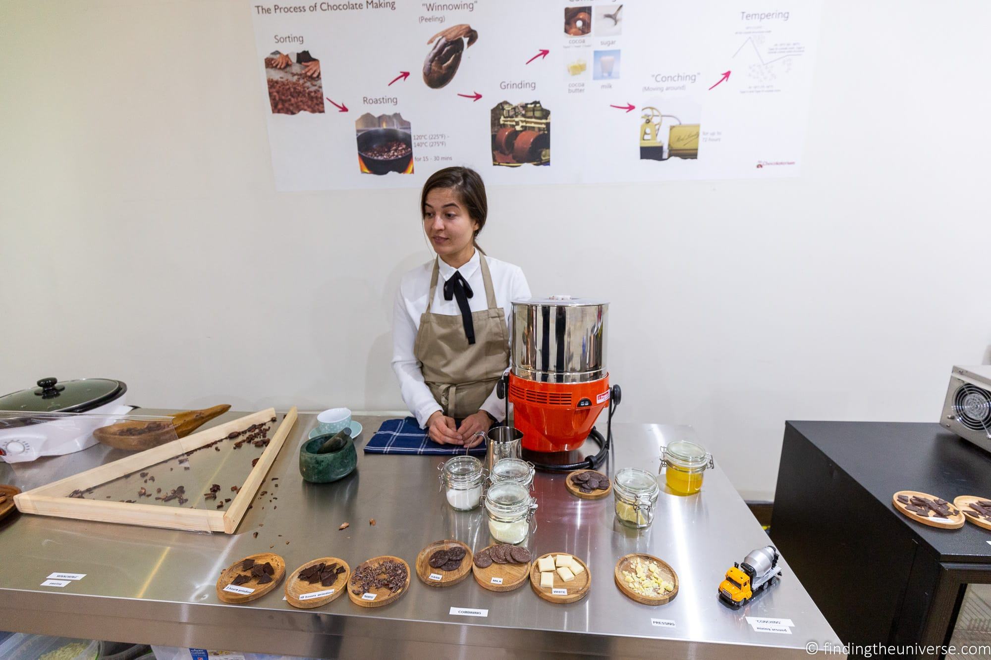 Chocolatarium in Edinburgh