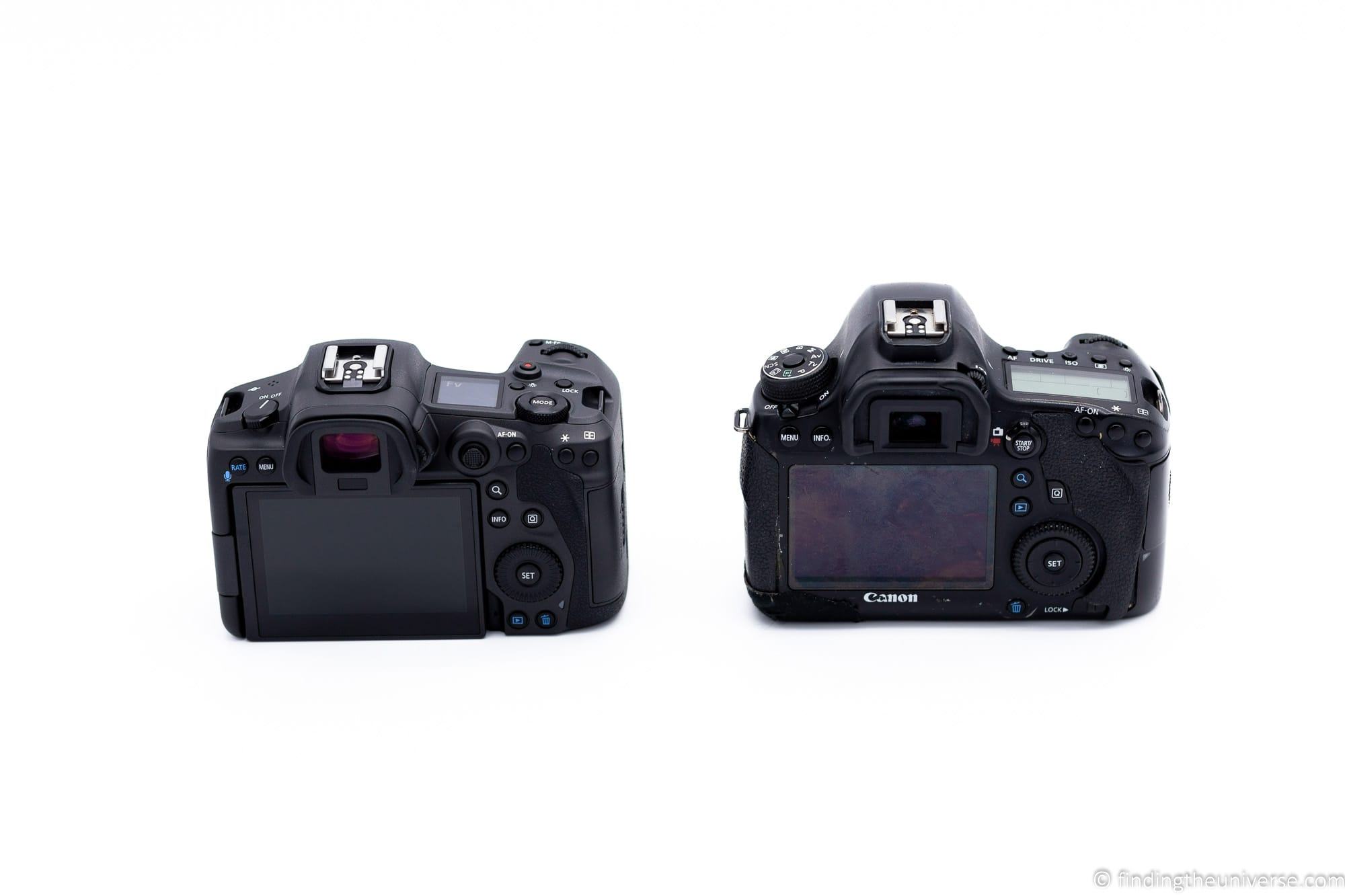 EOS R5 vs EOS 6D