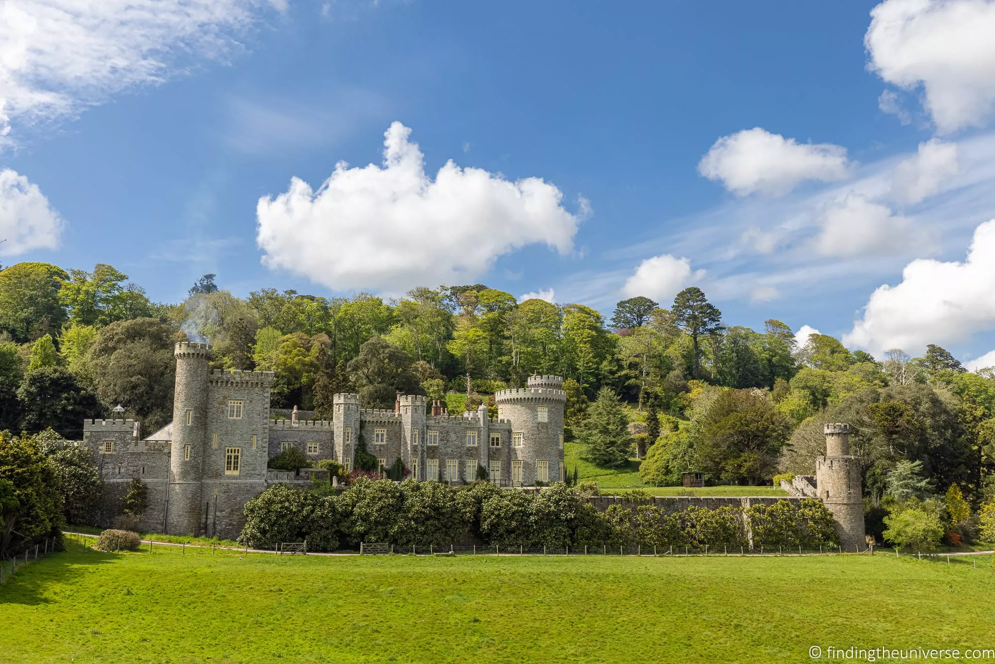 Caerhays Castle, a 19th-century country house in Cornwall