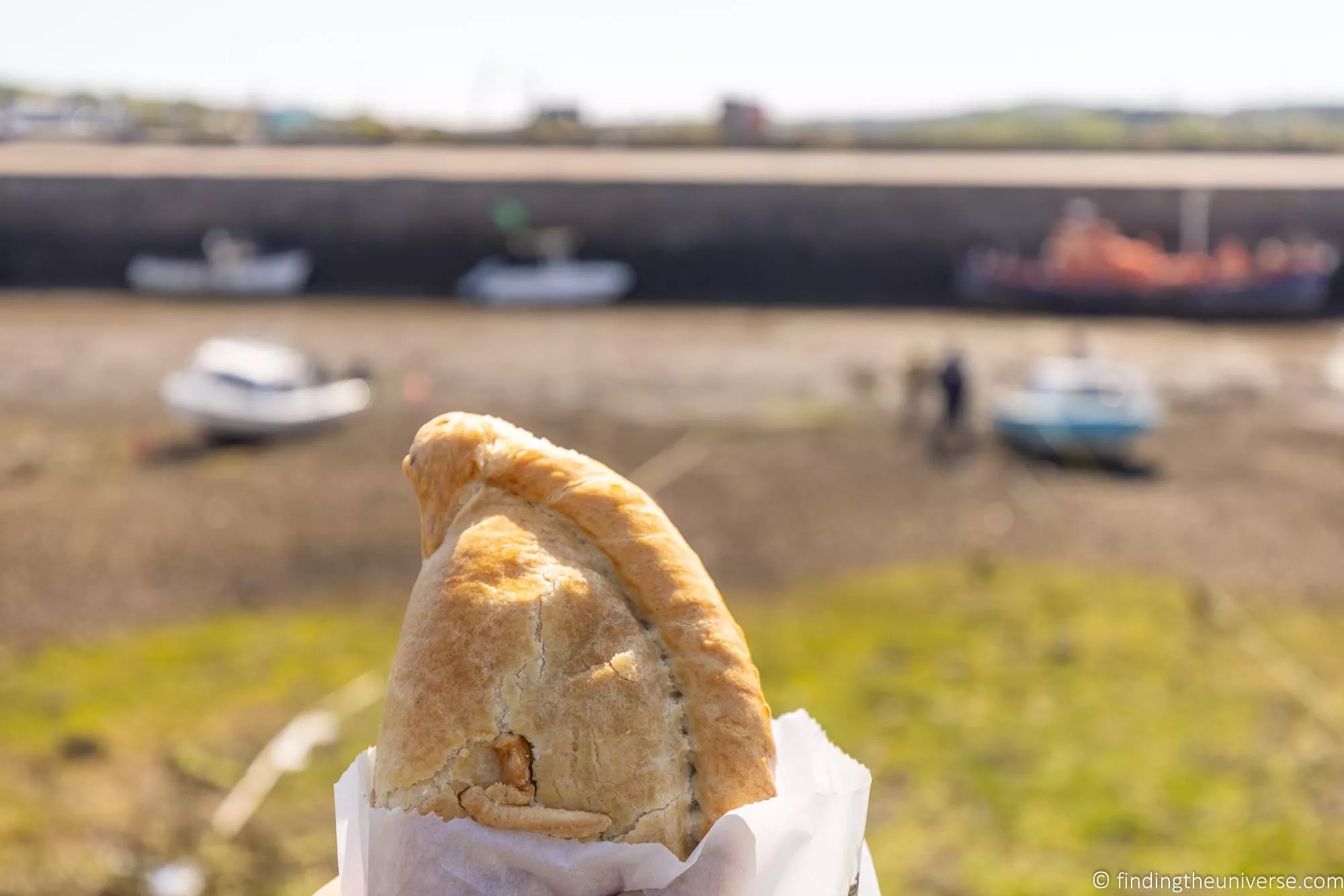 A traditional Cornish pasty