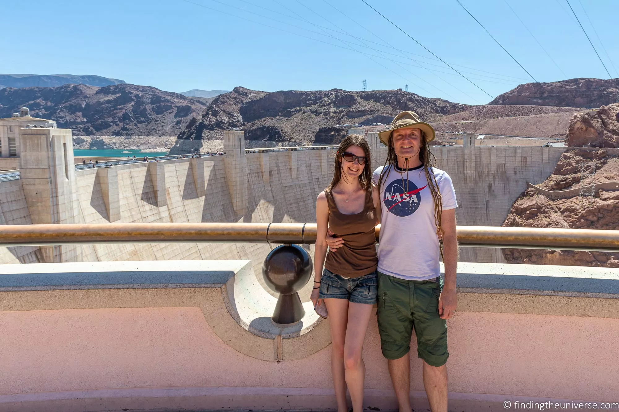 The Hoover Dam and Lake Mead