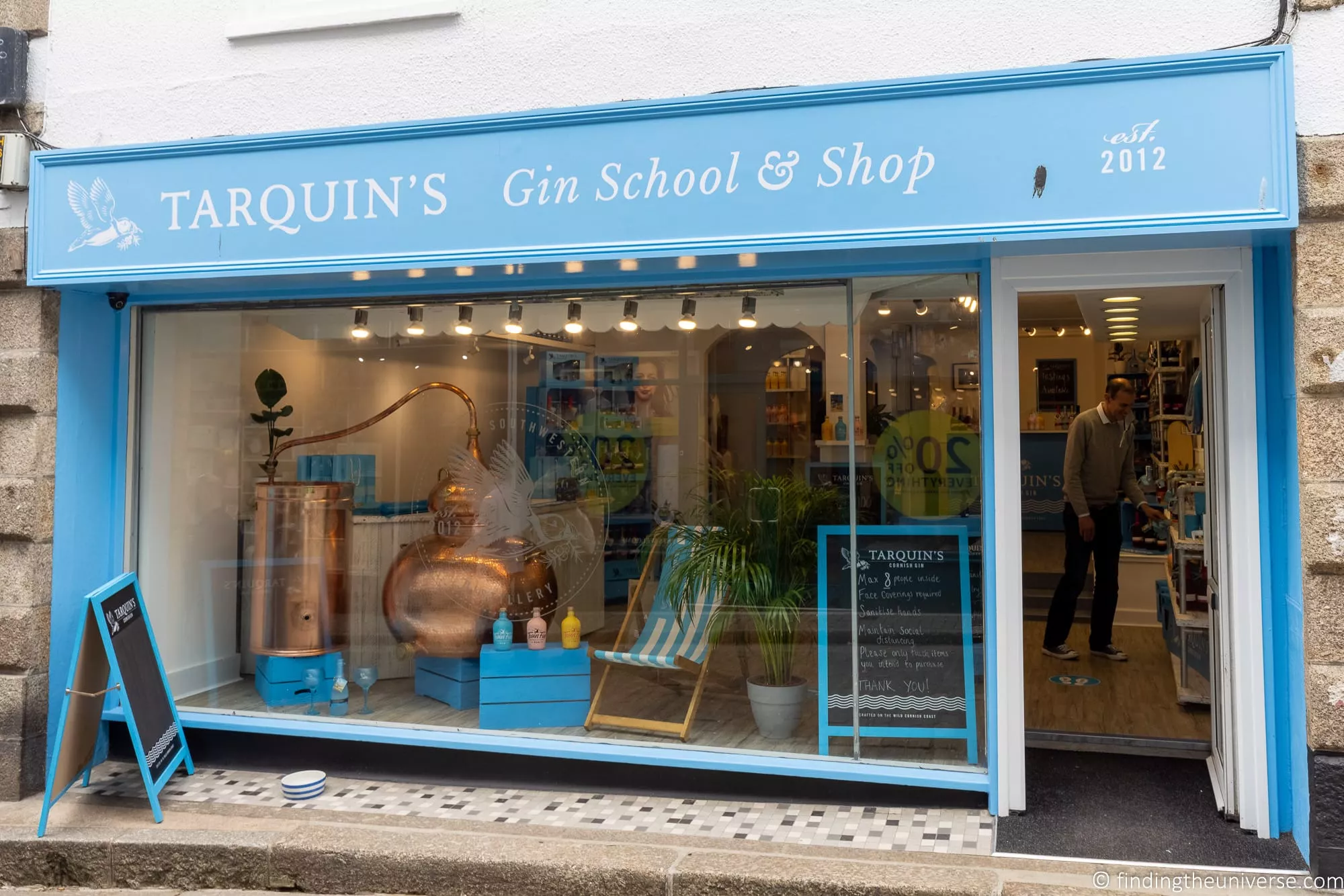 A Cornish gin distillery and gin school in St Ives