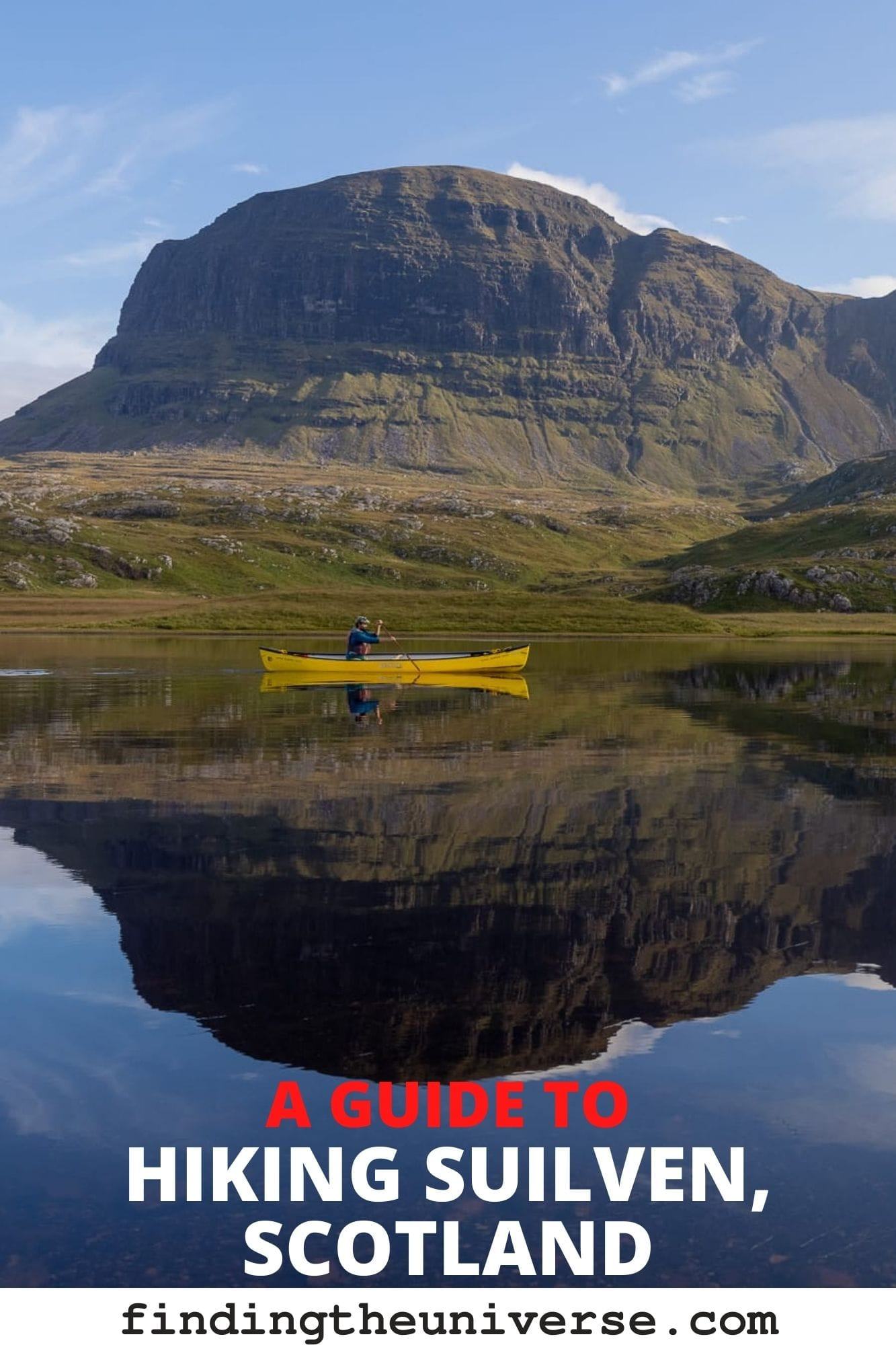 A guide to hiking Suilven in Scotland, including my personal experience hiking Suilven with Hamlet Mountaineering.
