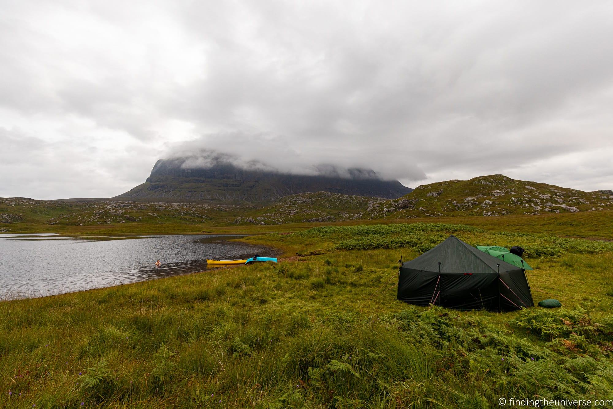 Suilven Hike Canoe Trip Hamlet Mountaineering by Laurence Norah 17