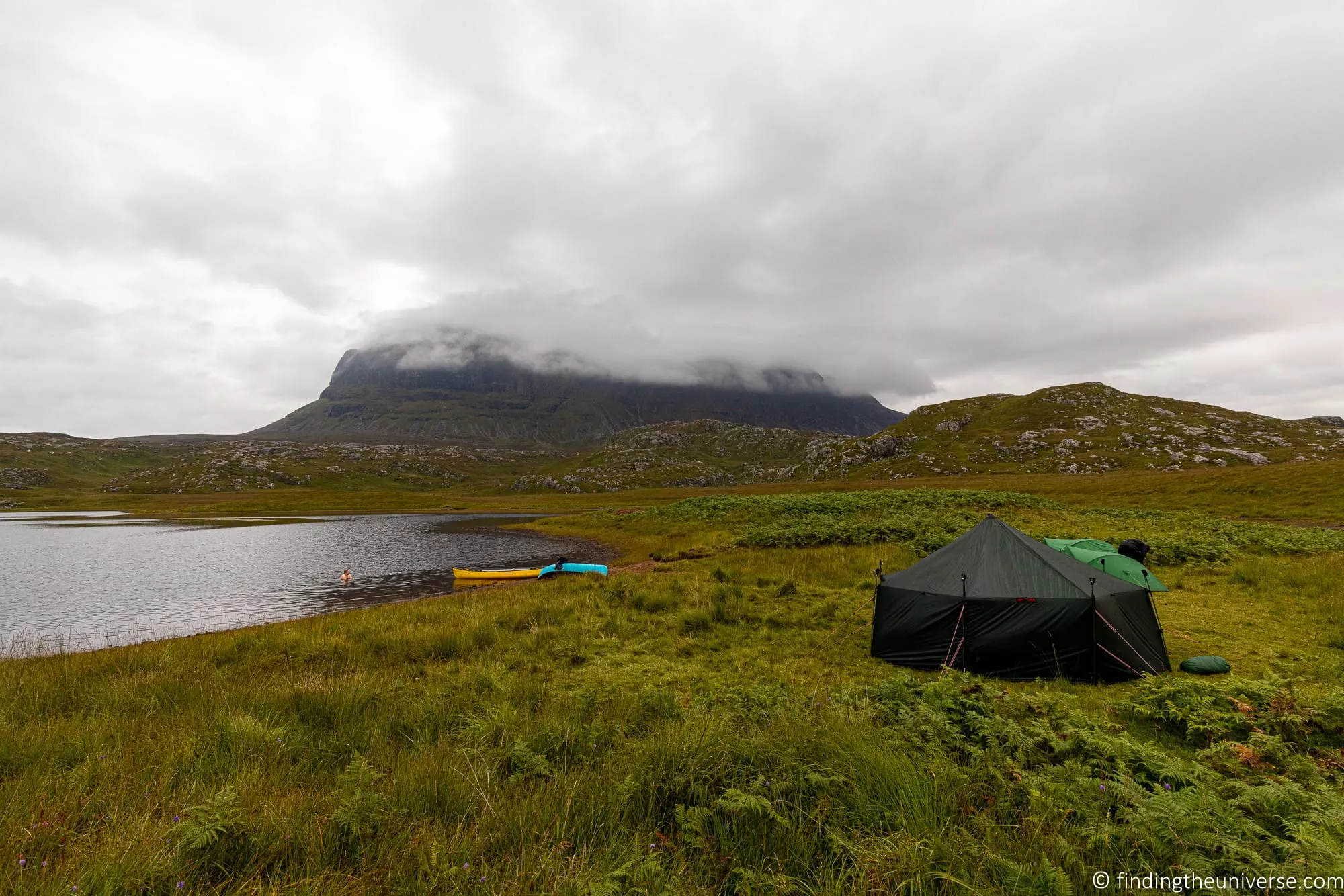 Suilven Hike Canoe Trip Hamlet Mountaineering