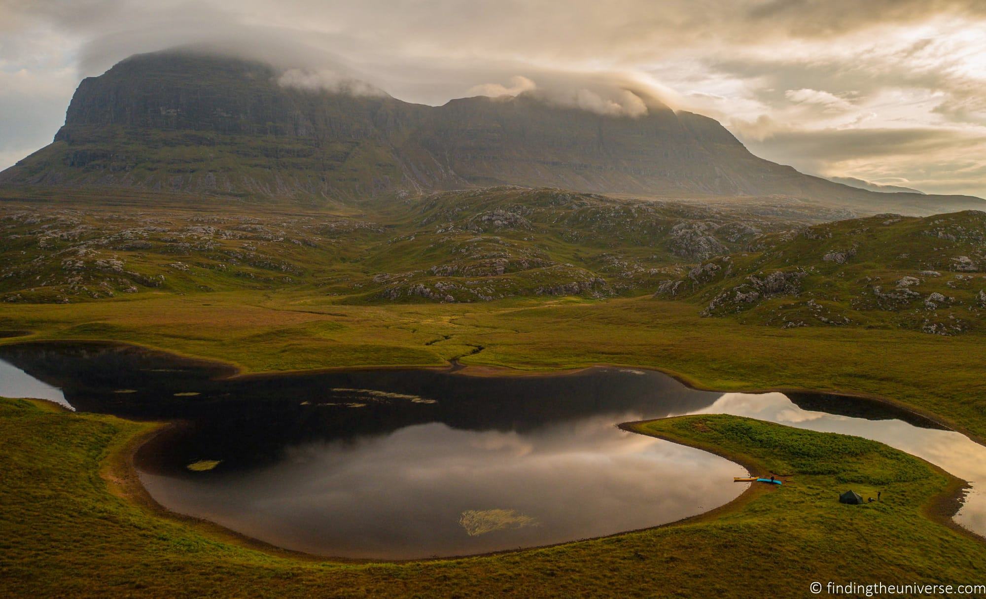 Suilven Hike Canoe Trip Hamlet Mountaineering by Laurence Norah 21