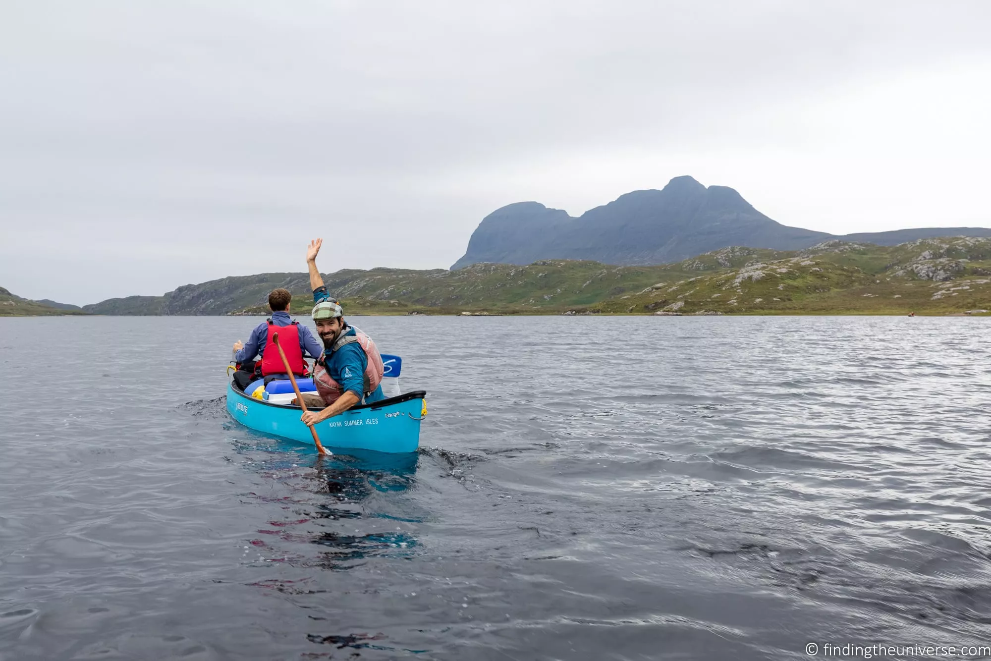 Suilven Hike Canoe Trip Hamlet Mountaineering