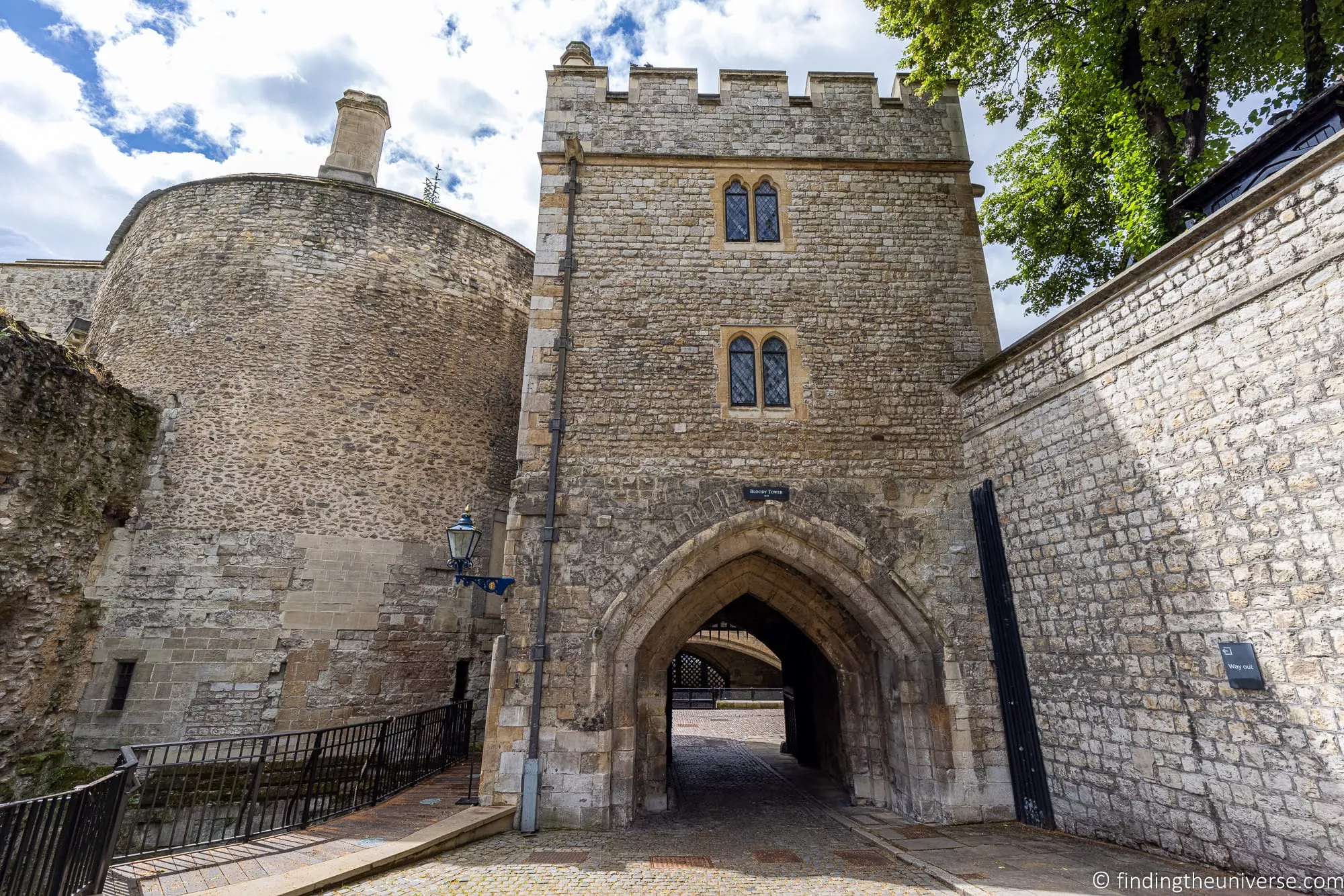 Bloody Tower exterior Tower of London