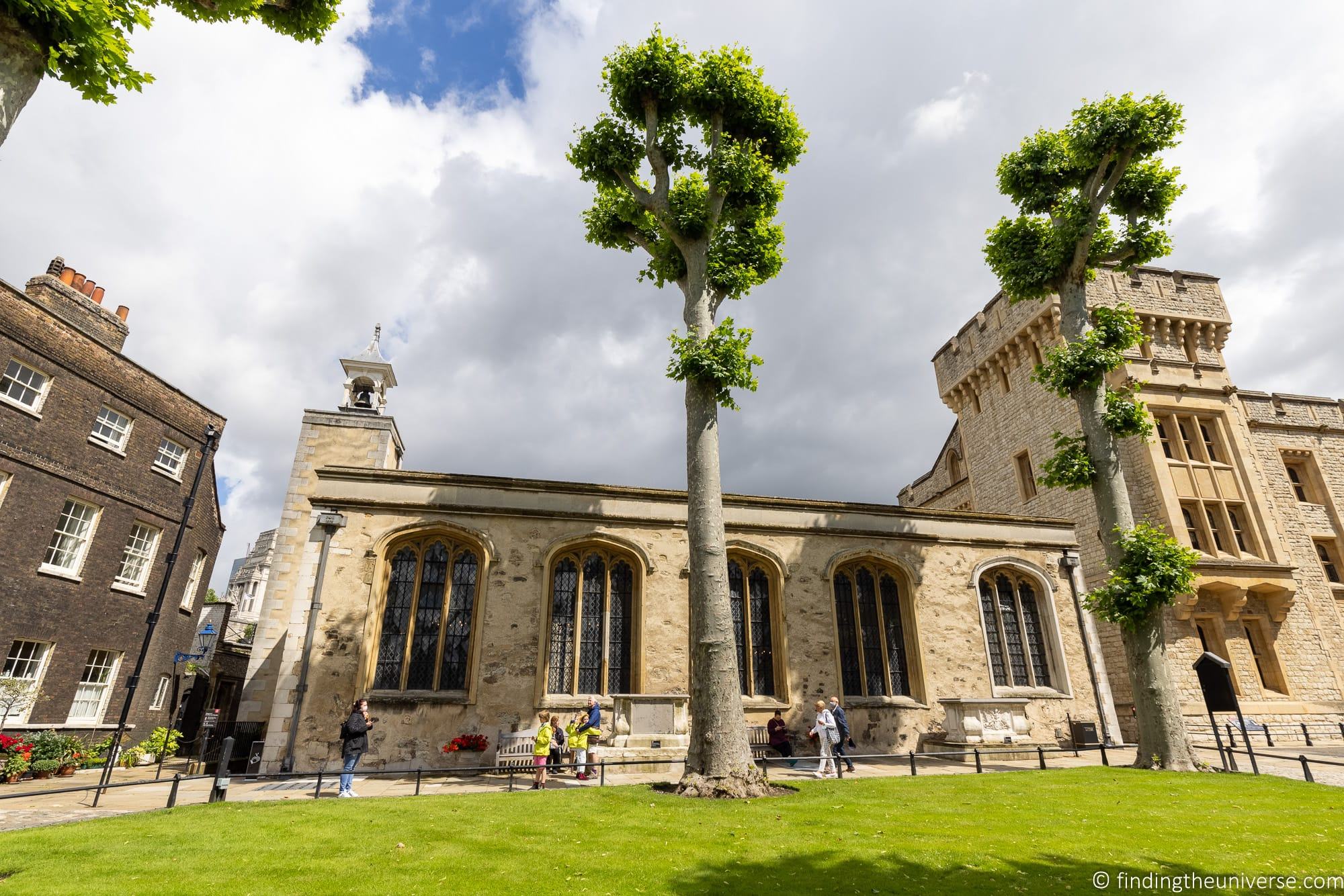 Chapel Royal of St. Peter ad Vincula Tower of London exterior