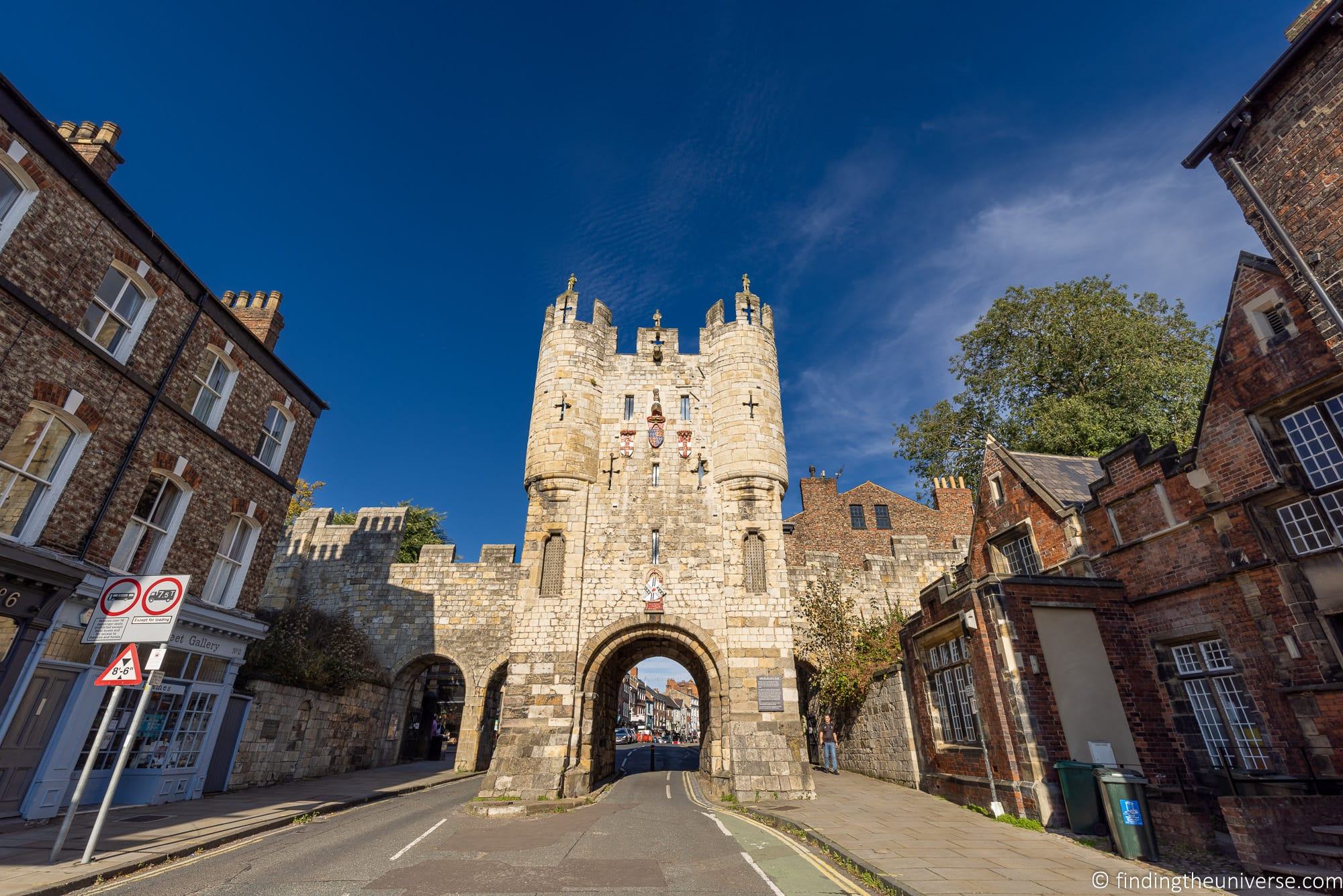 Micklegate Bar York City Walls