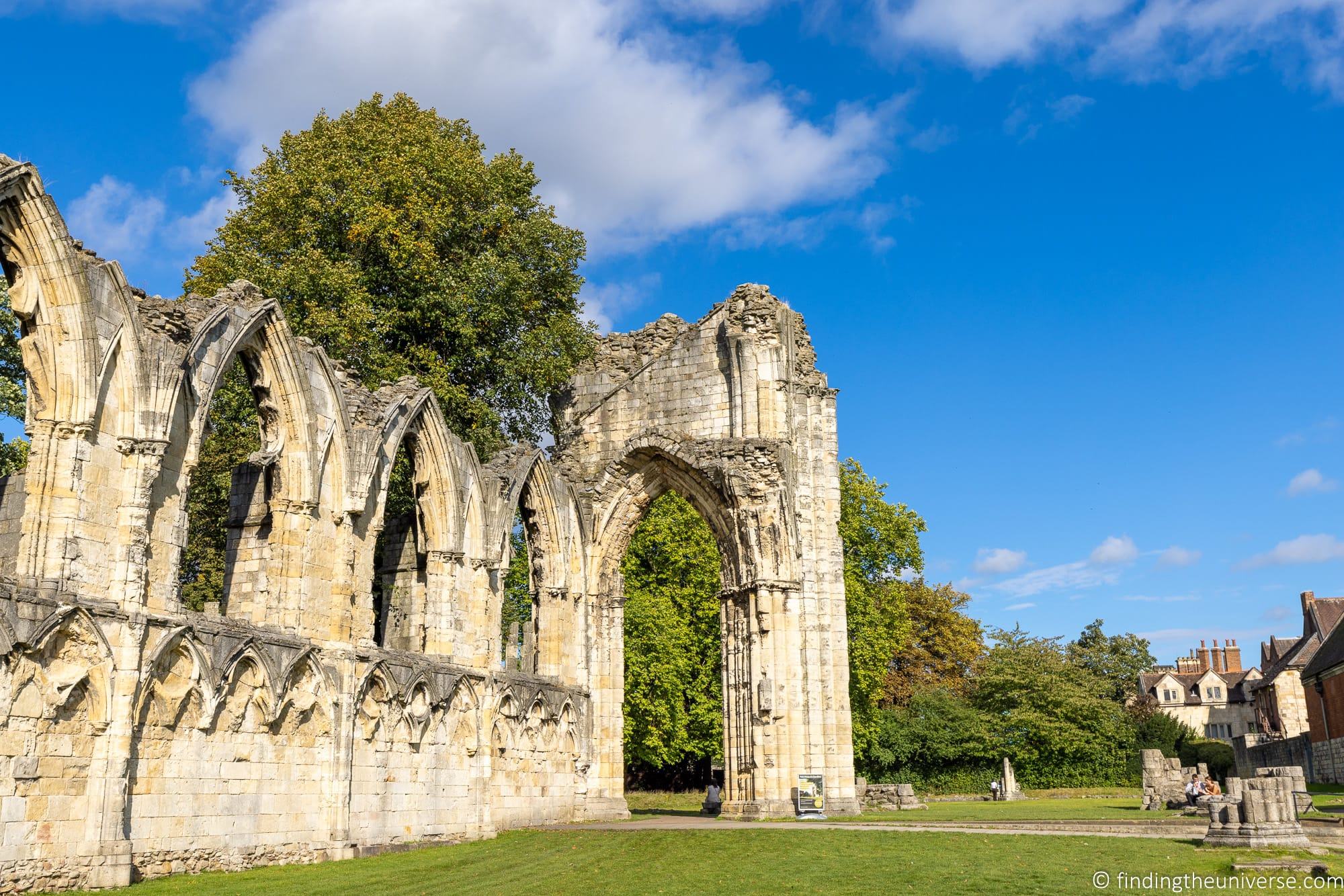 York Museum Gardens Abbey Ruin