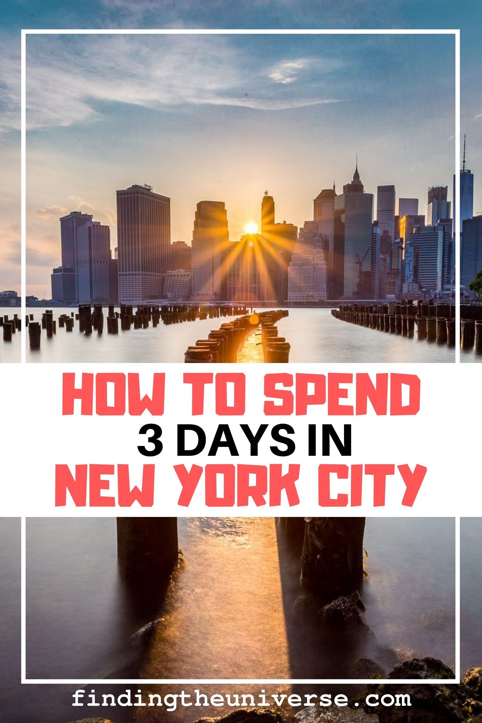 A detailed guide to spending 3 days in New York. With a day-by-day itinerary, tips on how to get around, where to stay and save money in NYC!