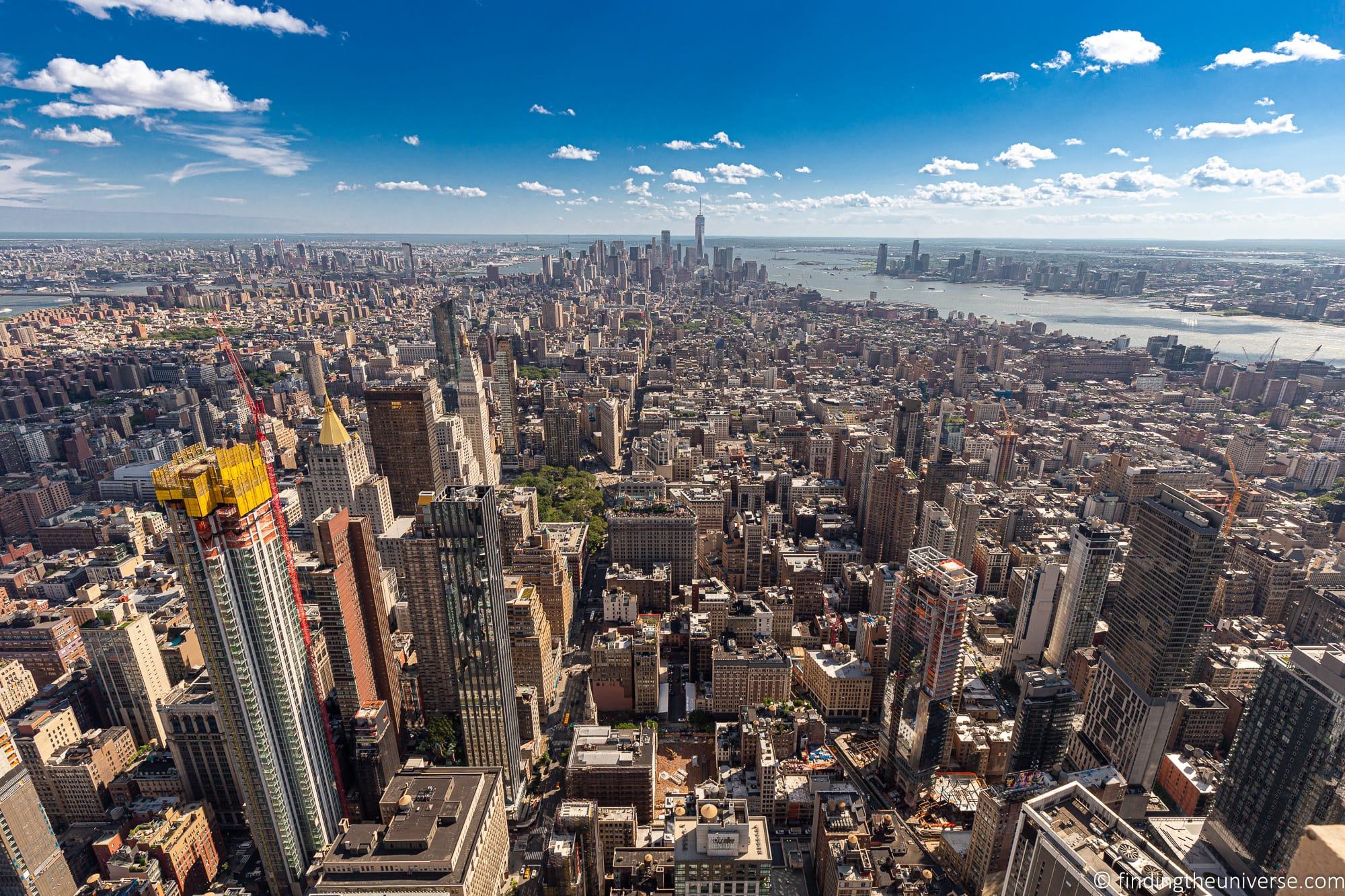 Empire State Building Observation Deck Views New York