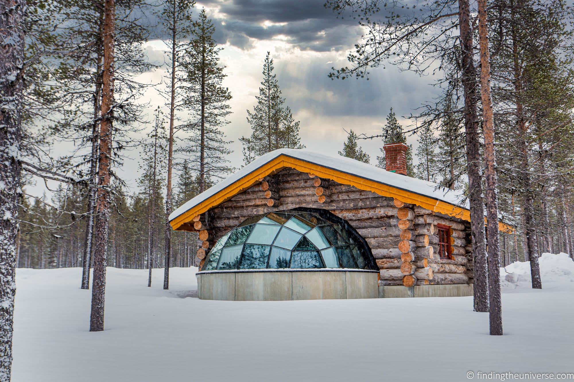 Kakslauttanen Arctic Resort - Kelo Glass igloo cabin