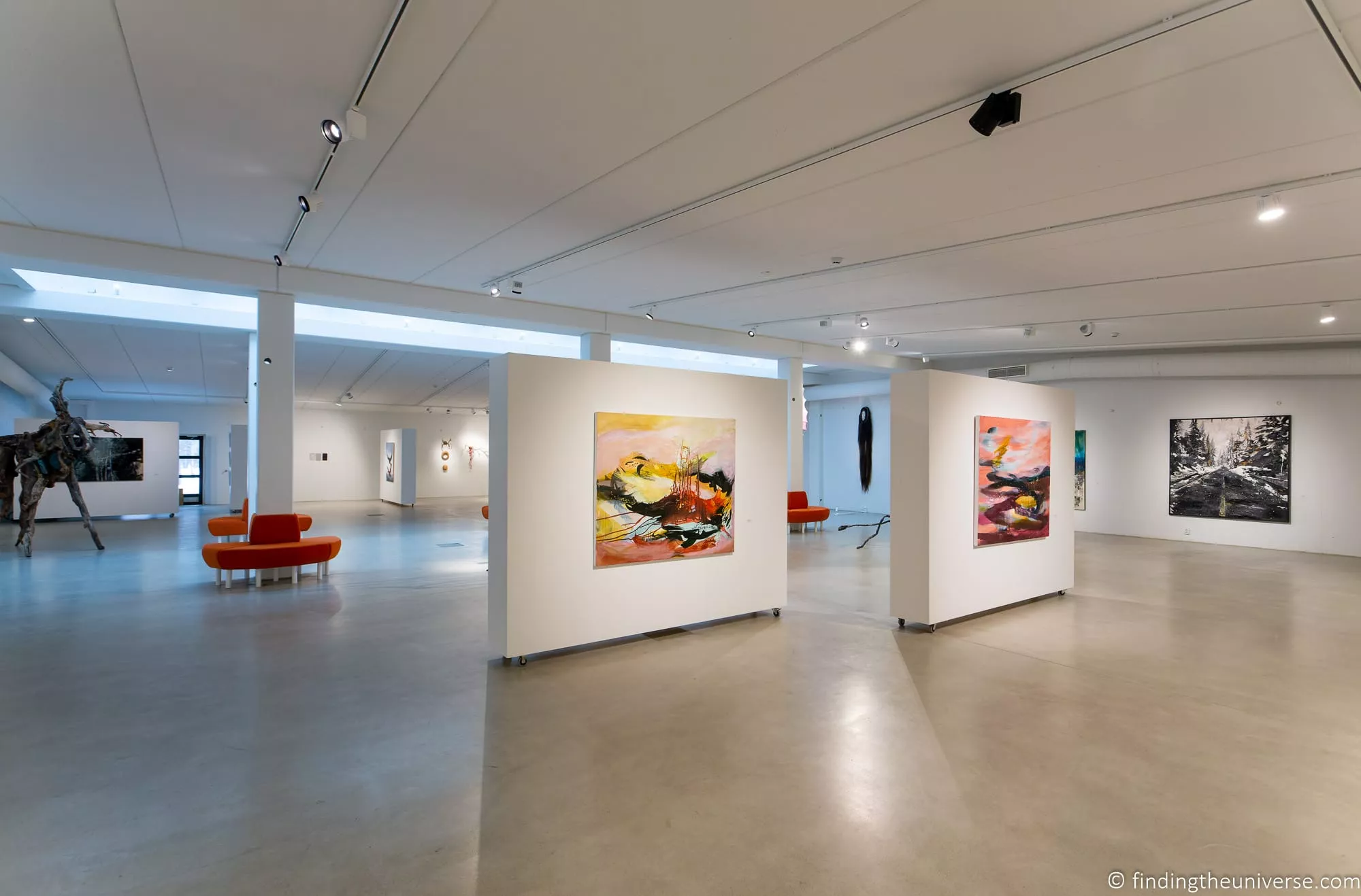 Kakslauttanen Arctic Resort - art gallery