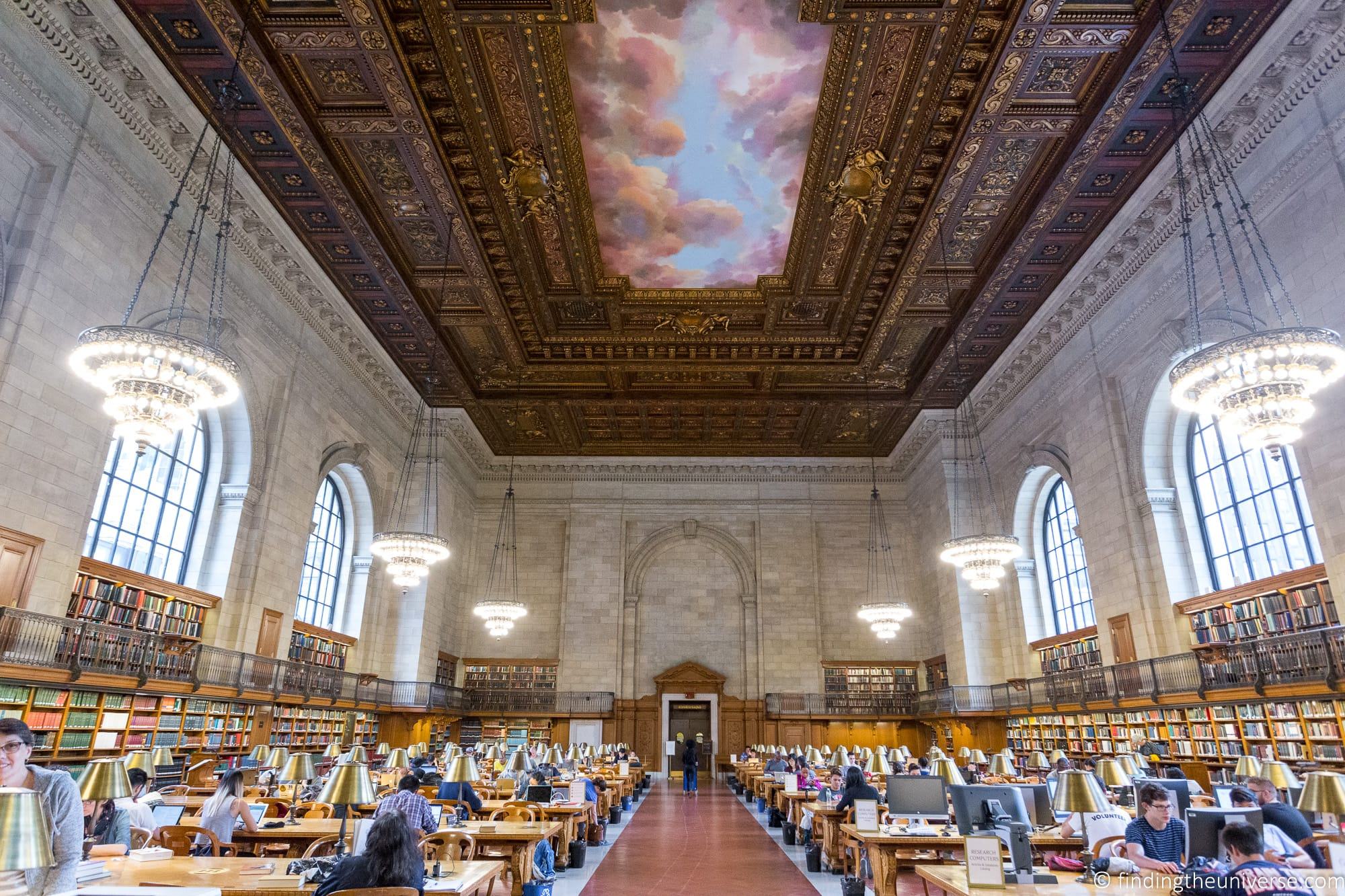 New York Central Library reading room