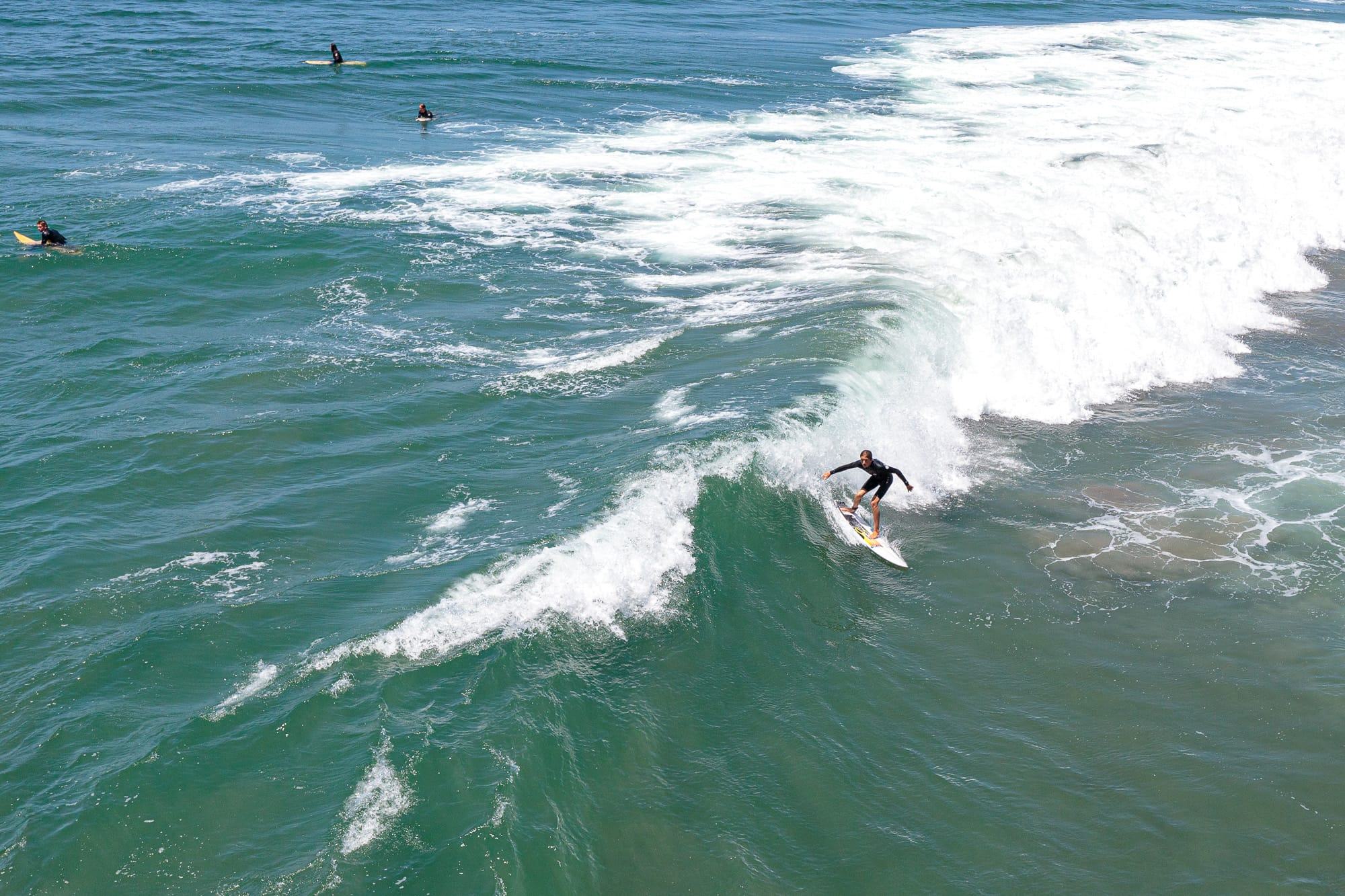 Surfing California