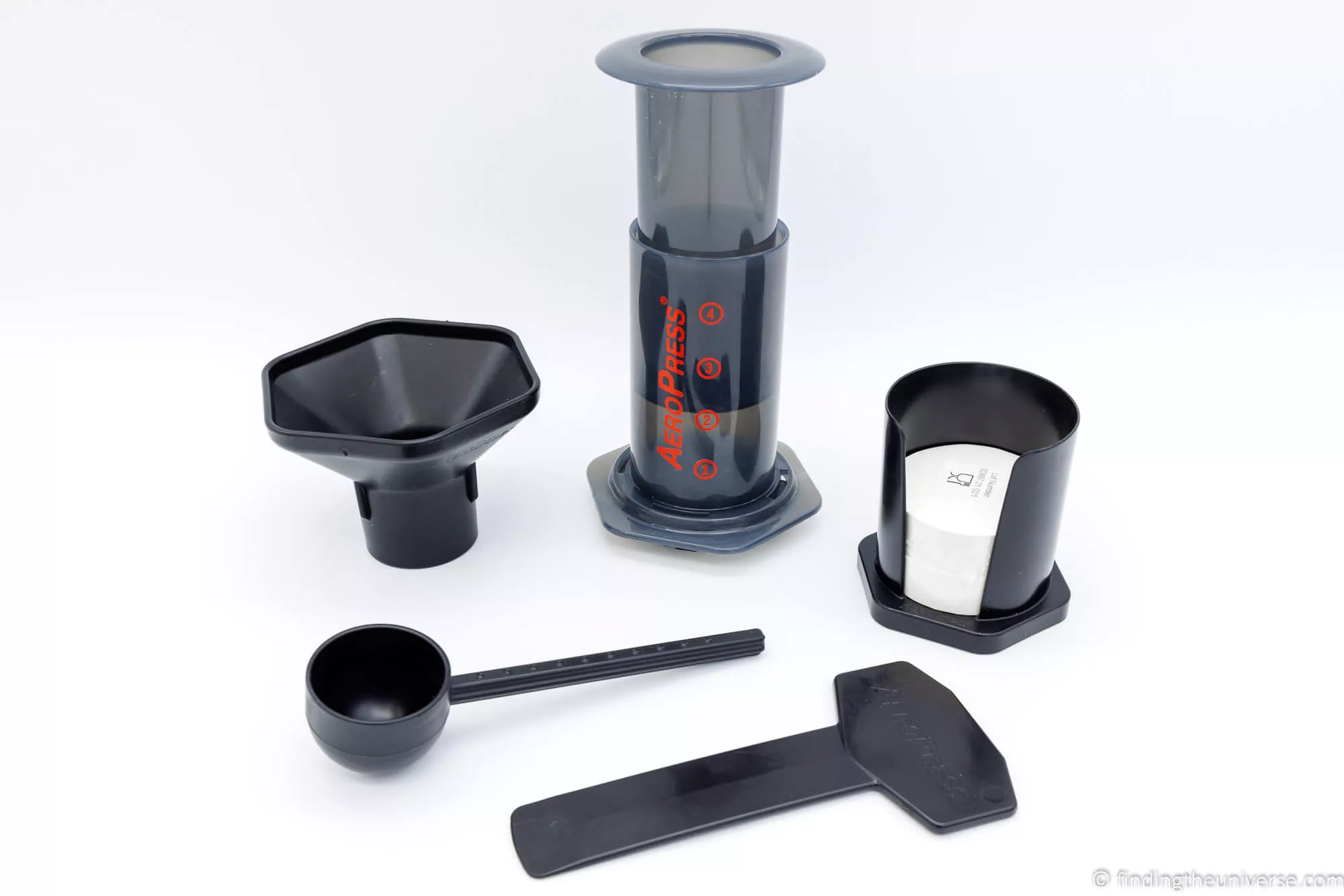 AeroPress Original with accessories