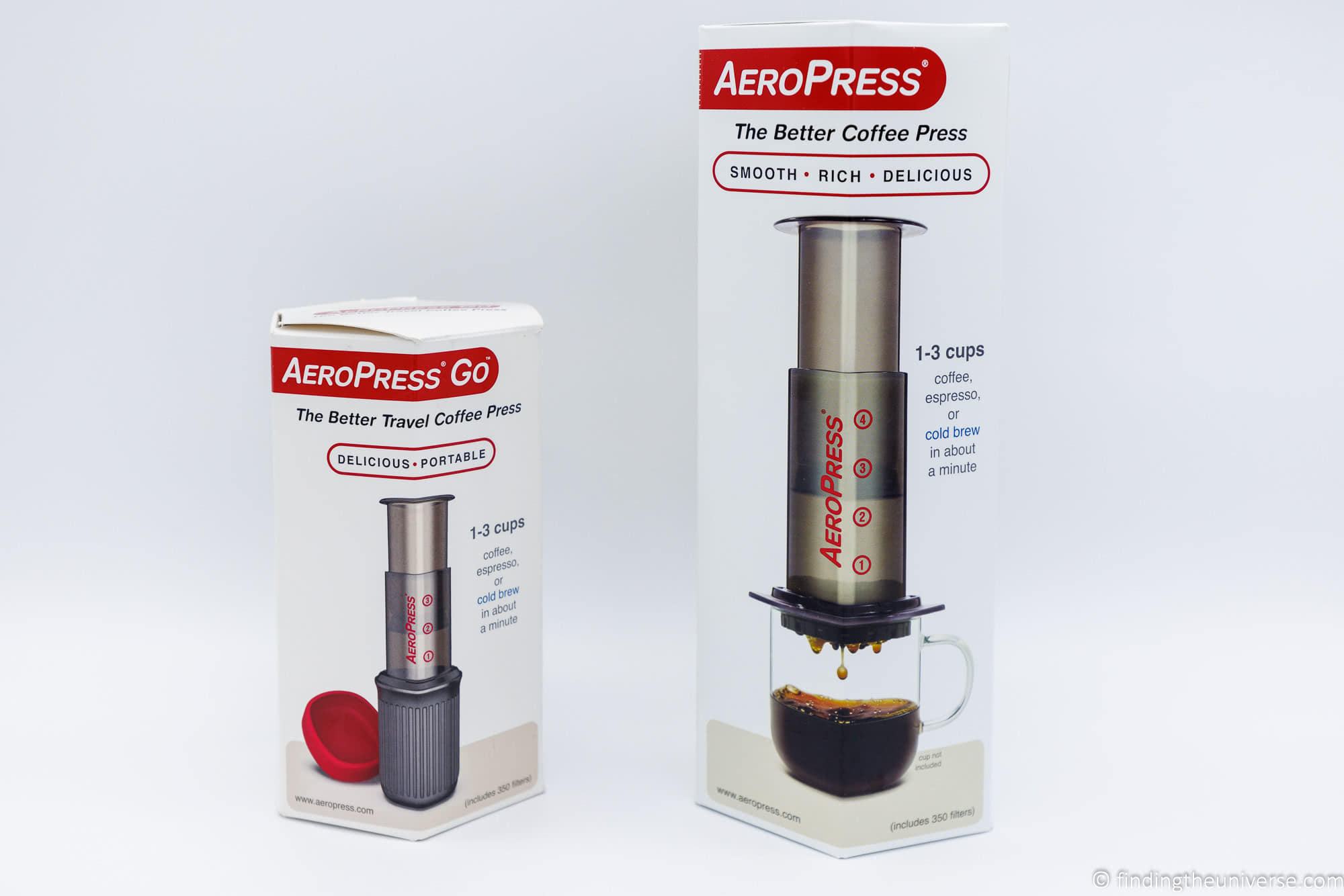 AeroPress Original and AeroPress Go packaging_by_Laurence Norah