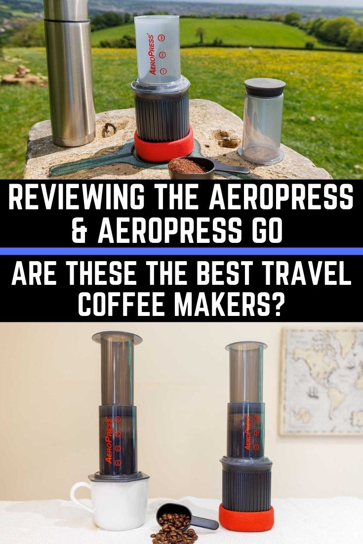 reviewing the Aeropress & aeropress Go