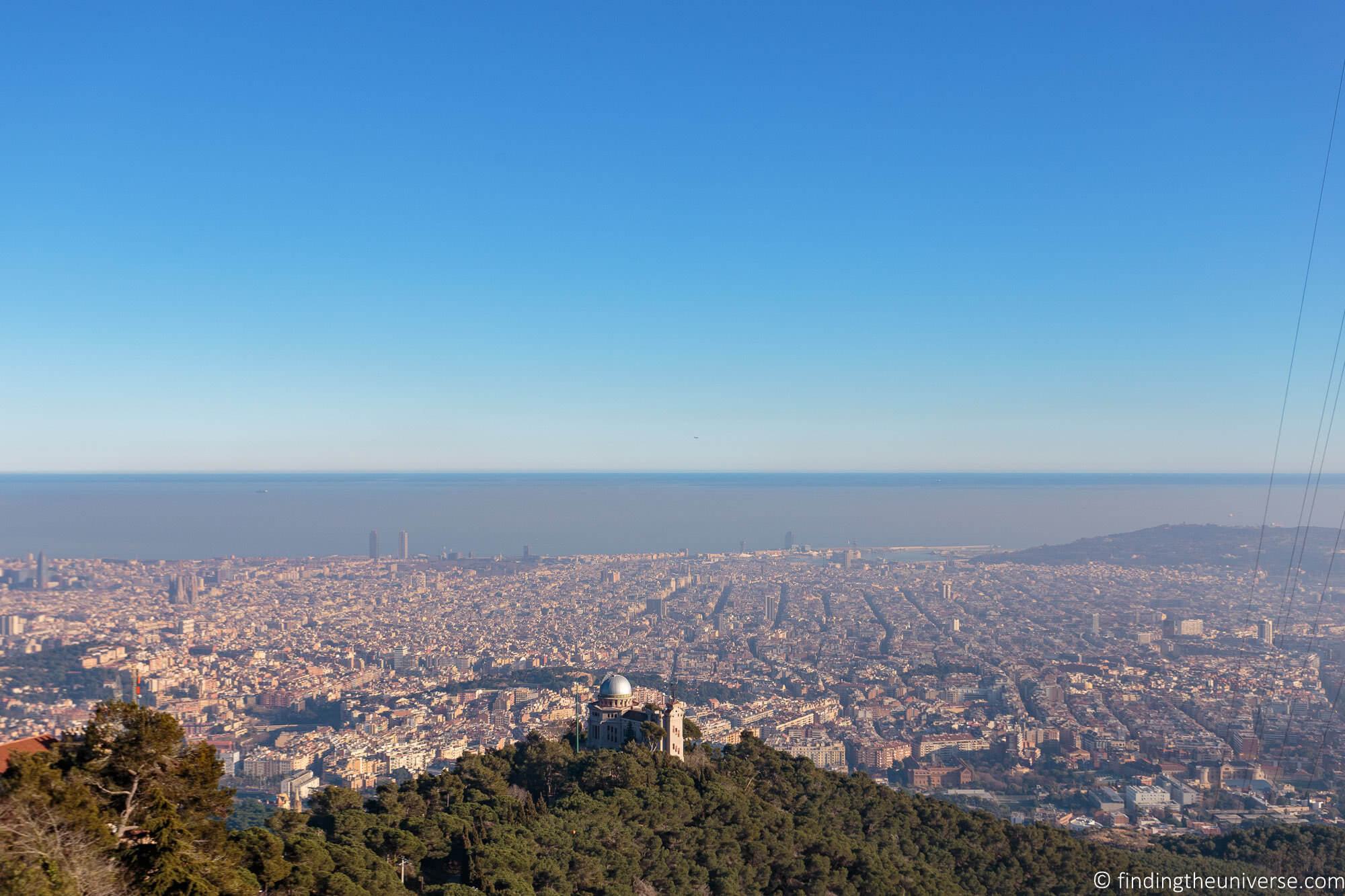 View from Tibidabo Barcelona_by_Laurence Norah