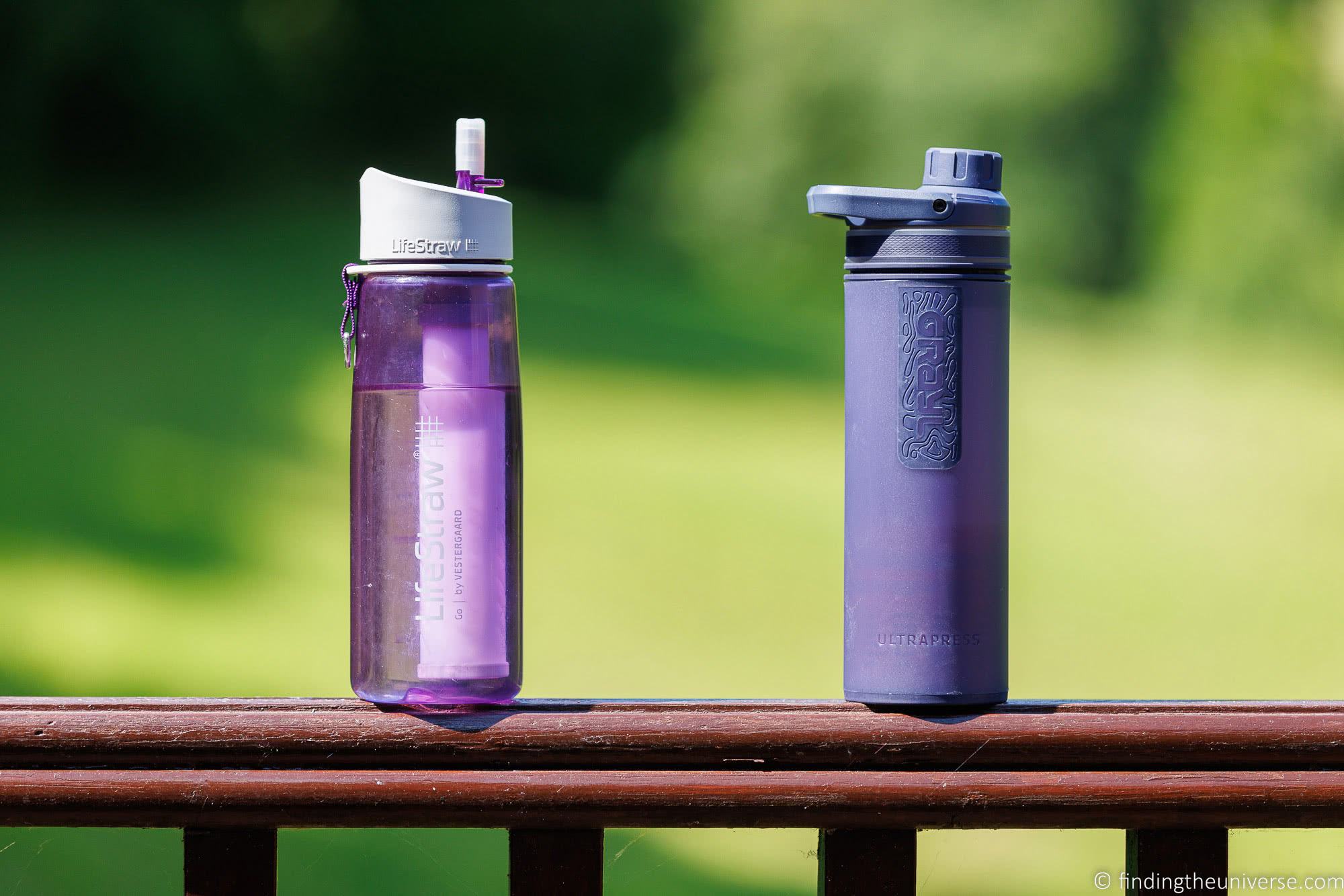 Gear Review: Aquamira and LifeStraw Water Filter Bottles - The Big Outside