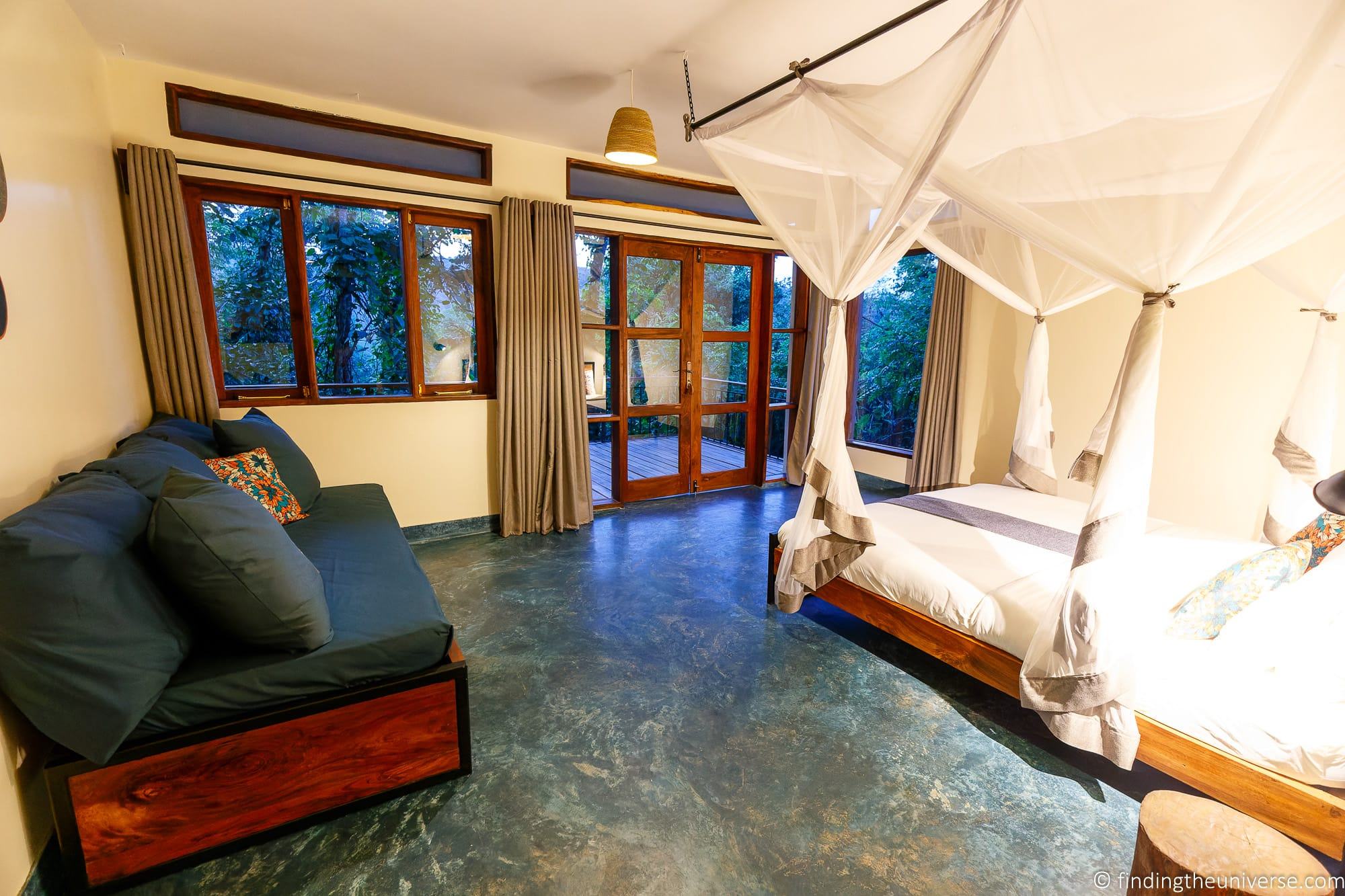 Turaco Treetops room Uganda