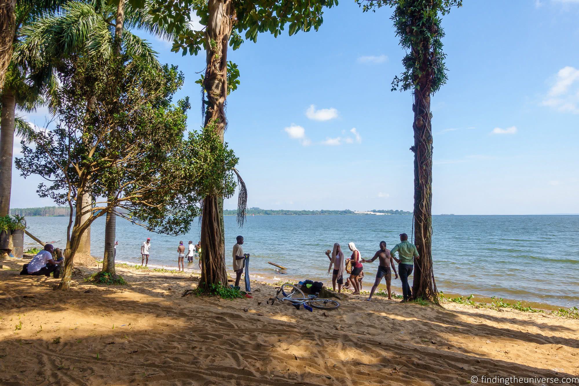 Beach Entebbe_by_Laurence Norah