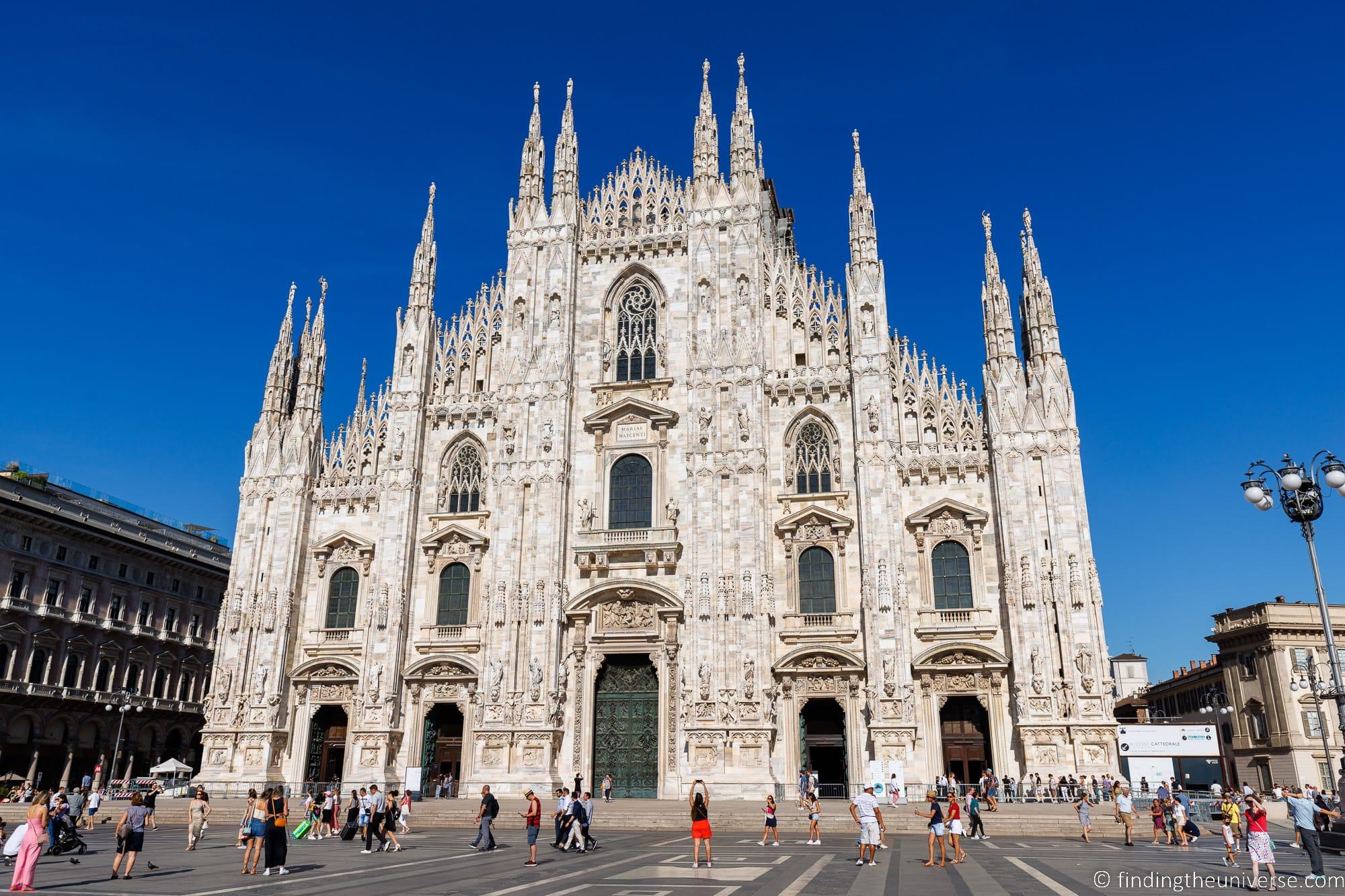 2 Days in Milan - Milan Duomo Exterior