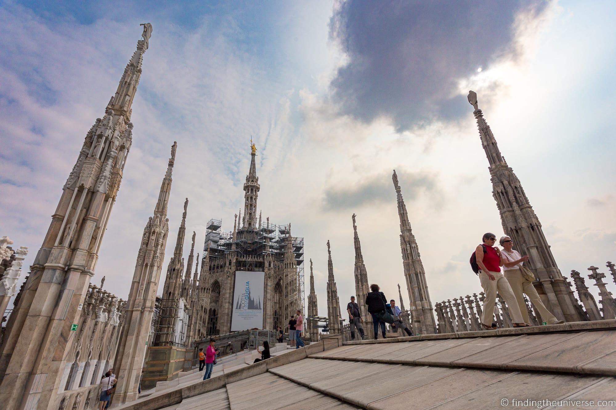 Milan Duomo Roof