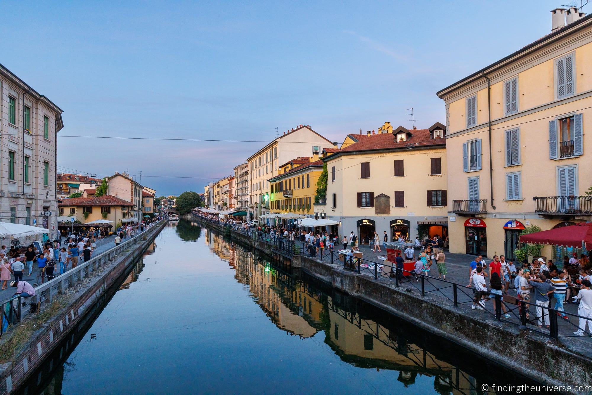 Navigli district Milan