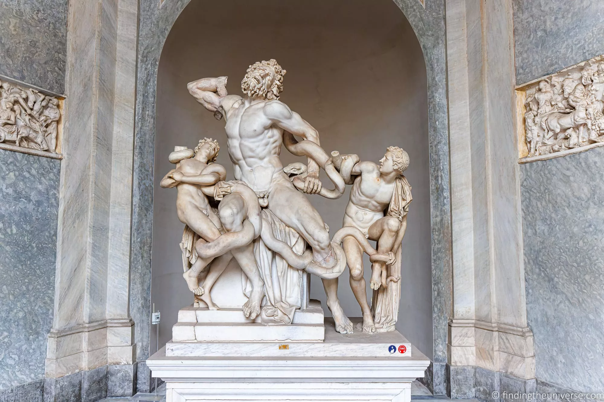 Laocoon and His Sons from the front