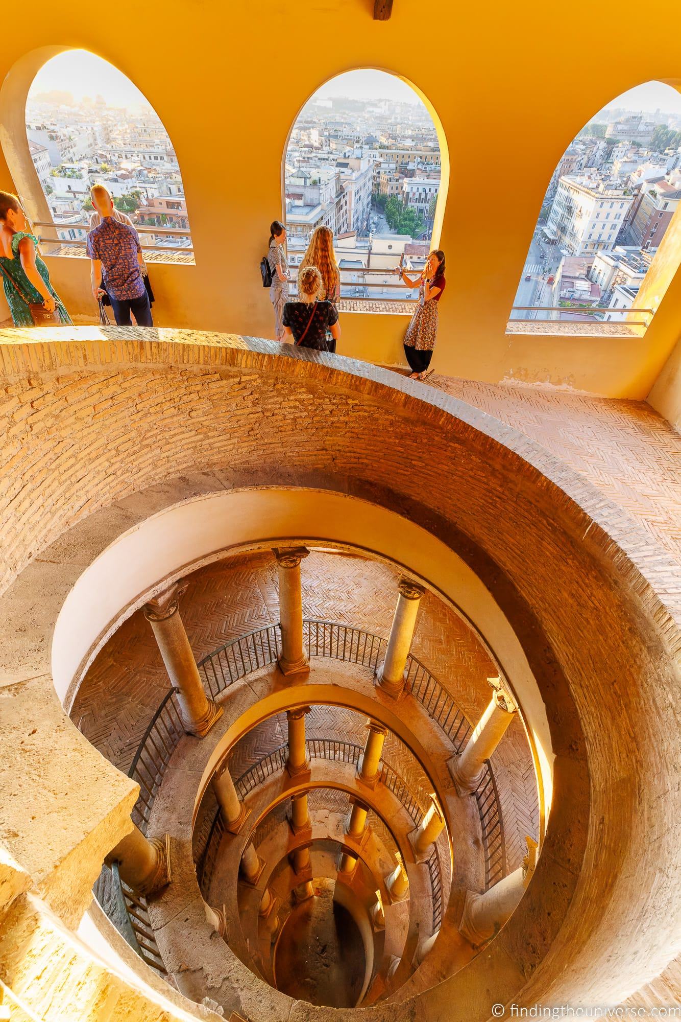 Original Bramante Staircase Vatican