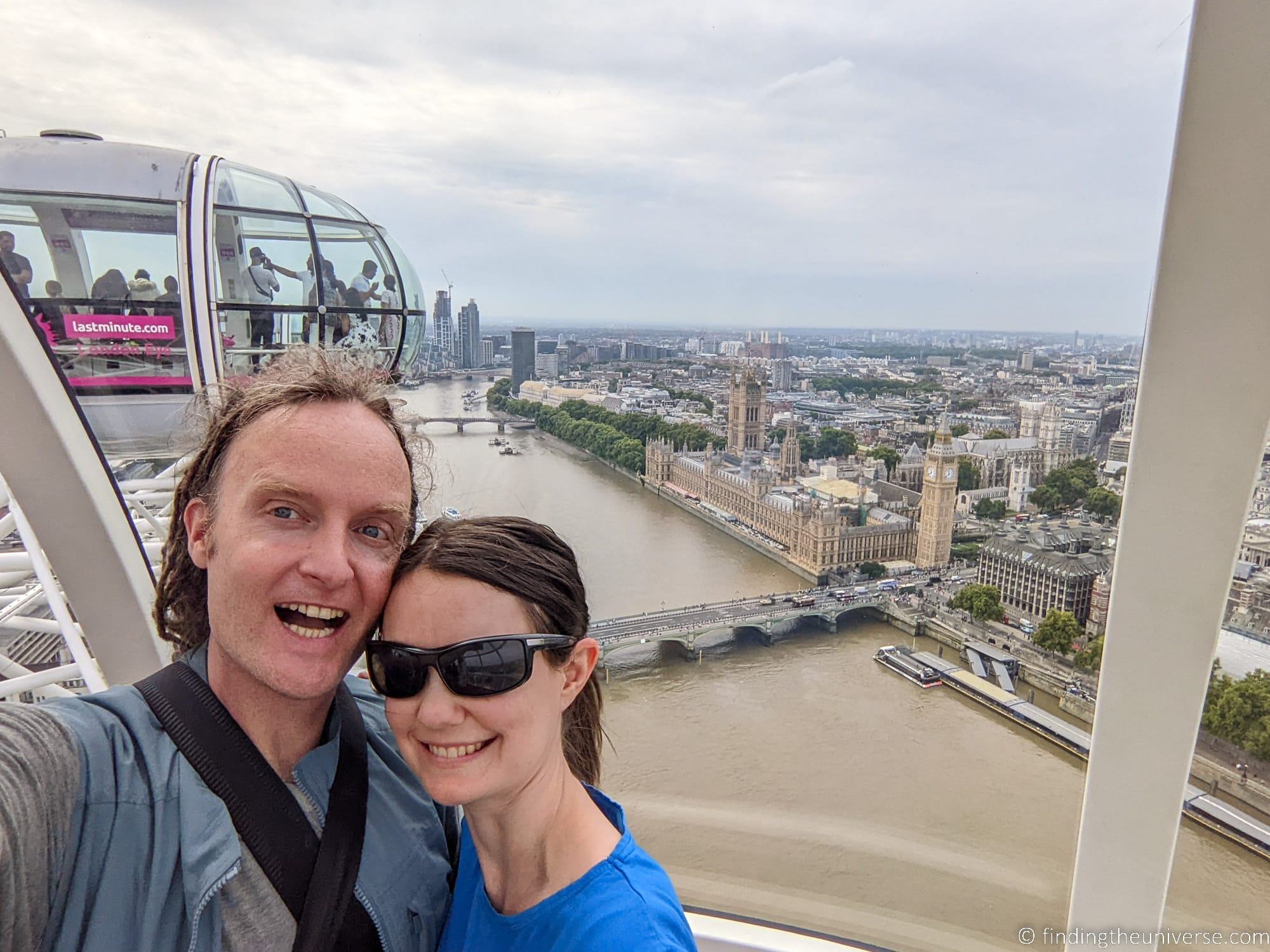 Laurence and Jess London Eye