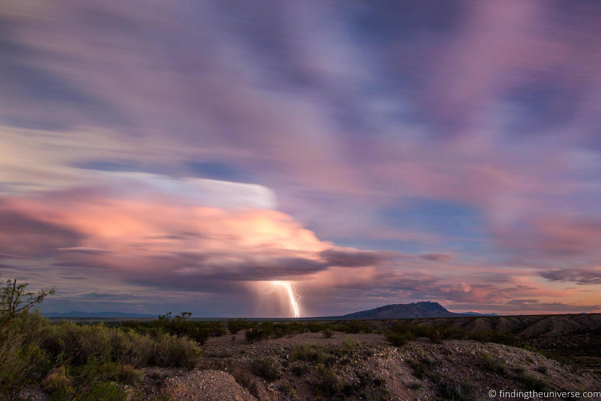 Lightning in New Mexico