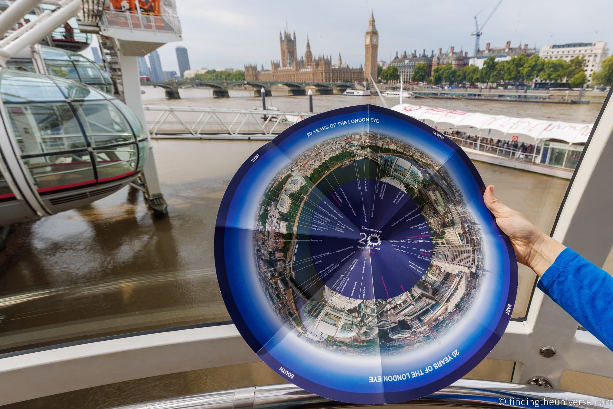 London Eye 360 view card