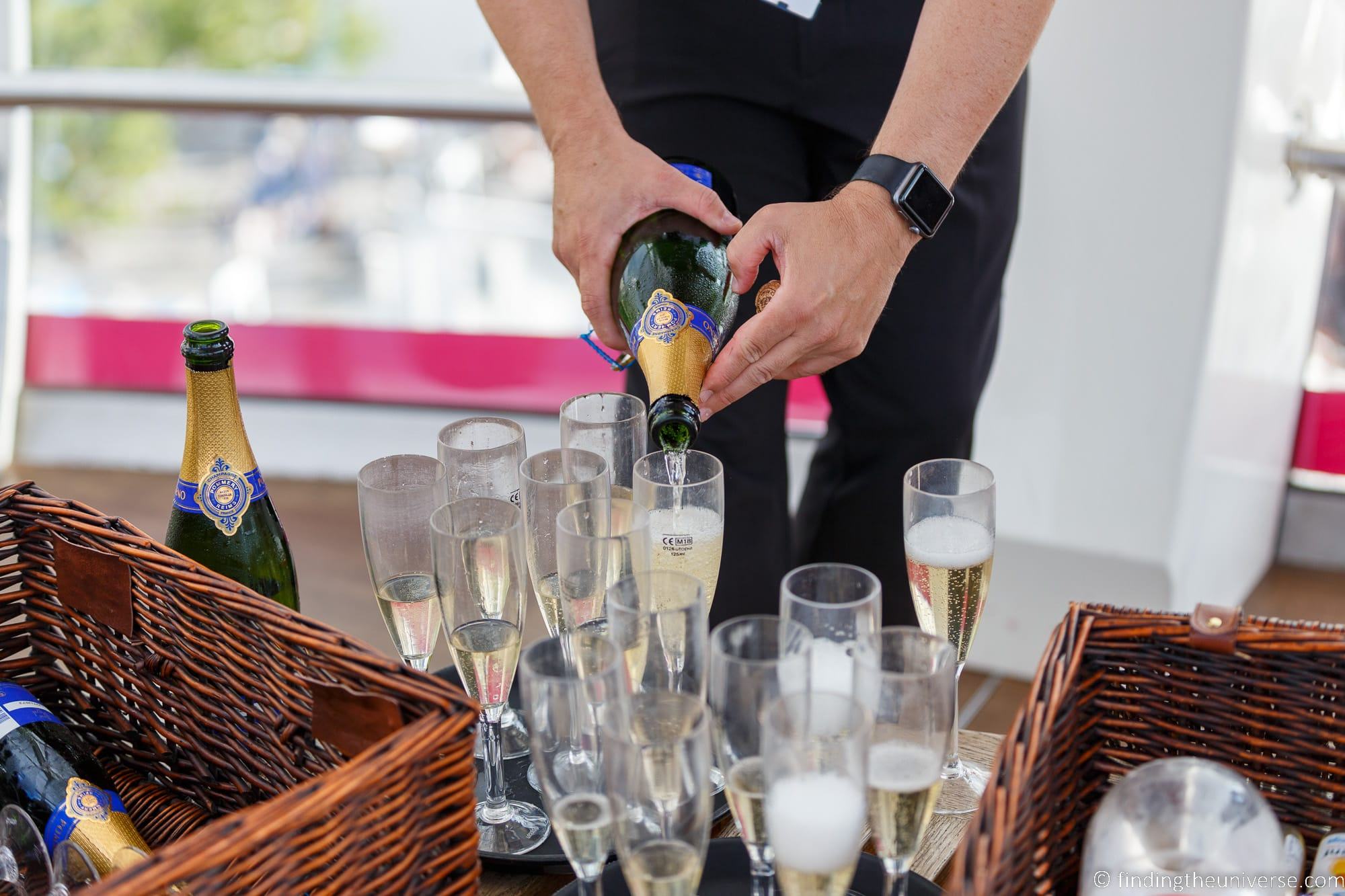 London Eye champagne experience