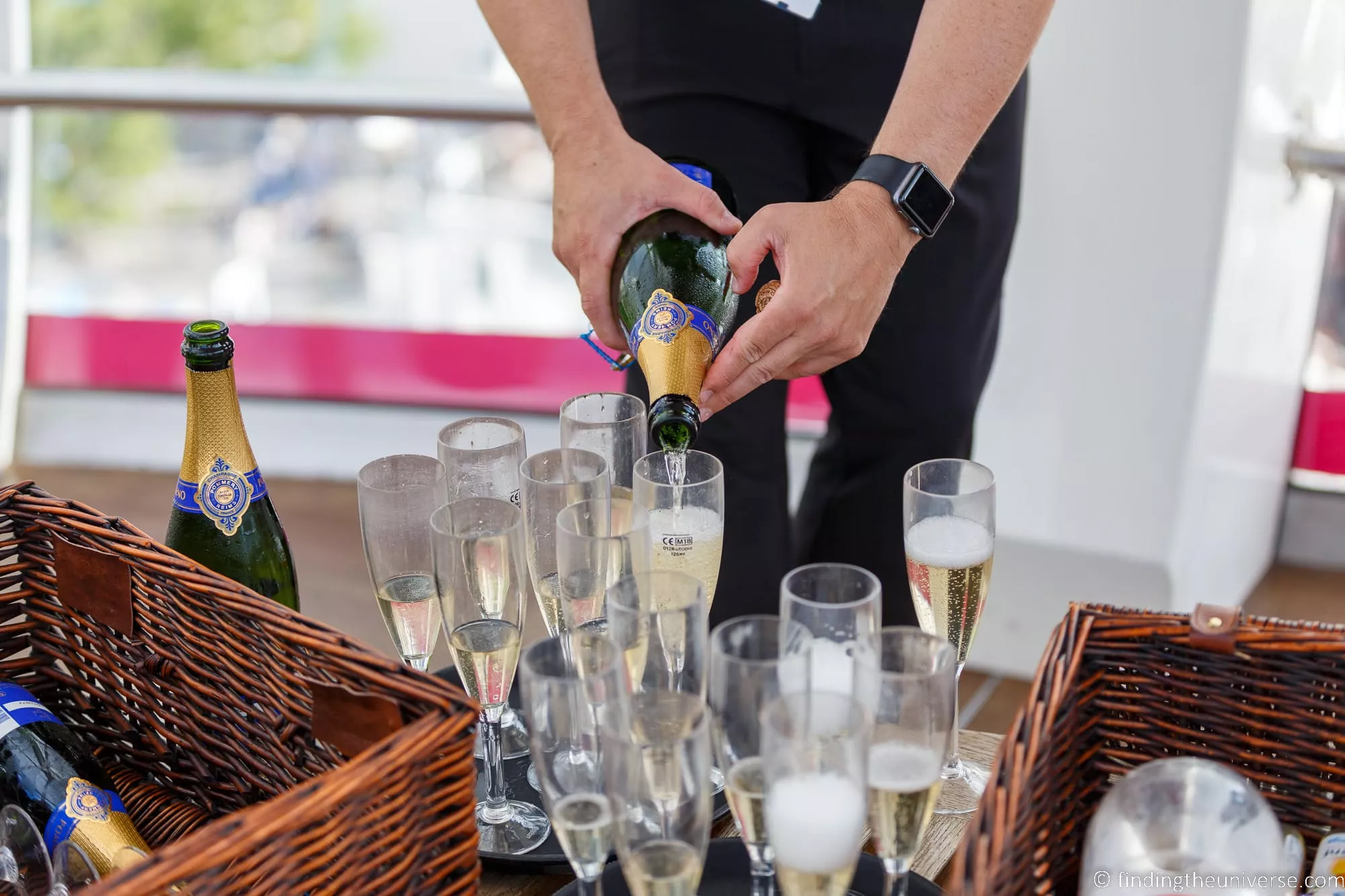 London Eye champagne experience