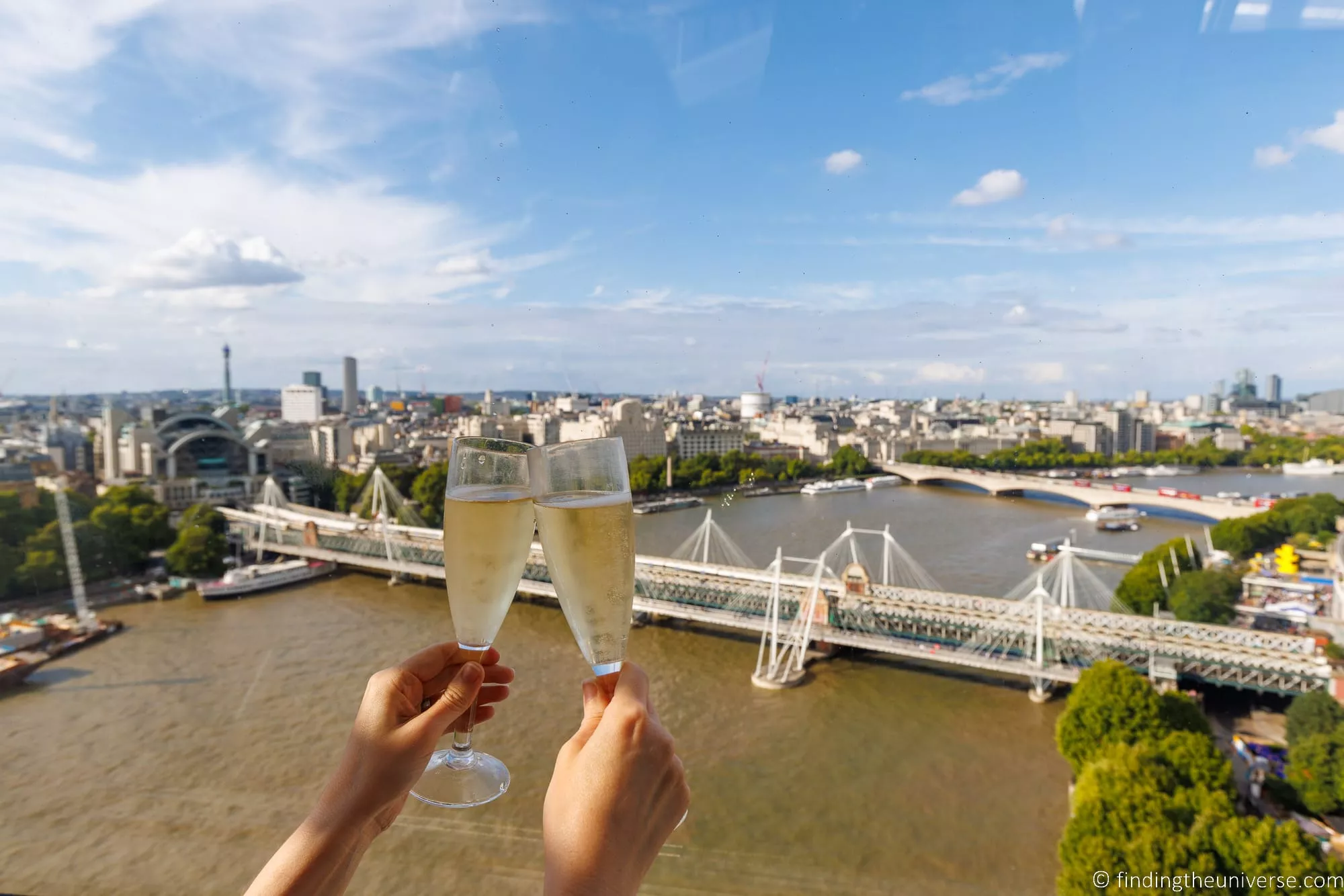 London Eye champagne experience