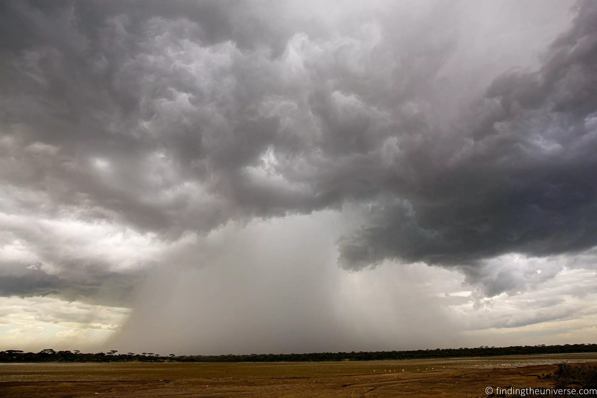 Storm clouds Africa