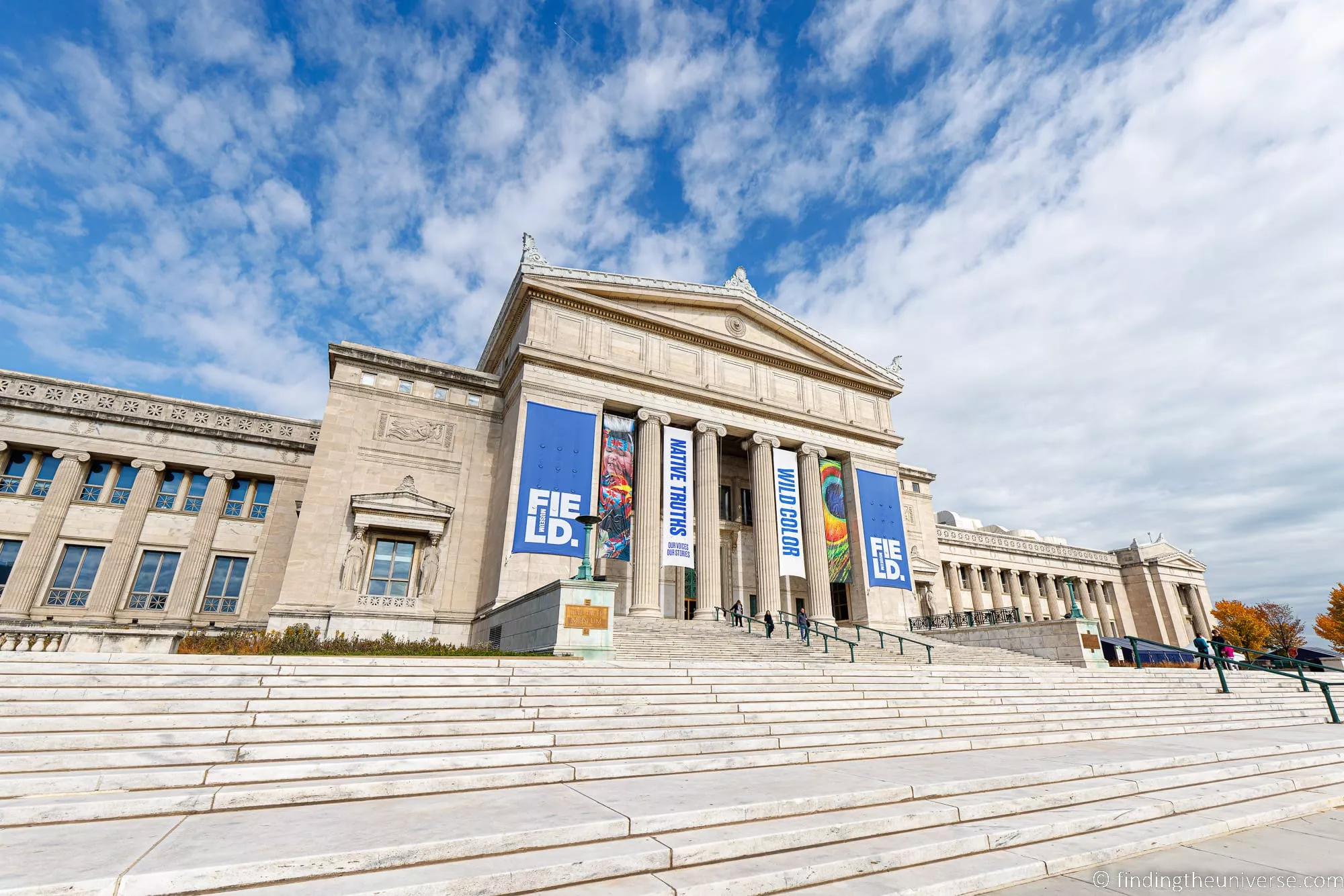 Entrance to Field Museum Chicago