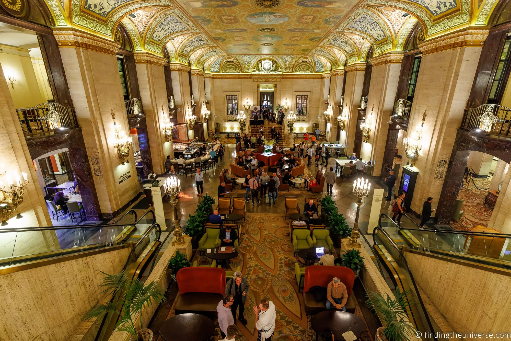 Palmer House Hotel Lobby Chicago
