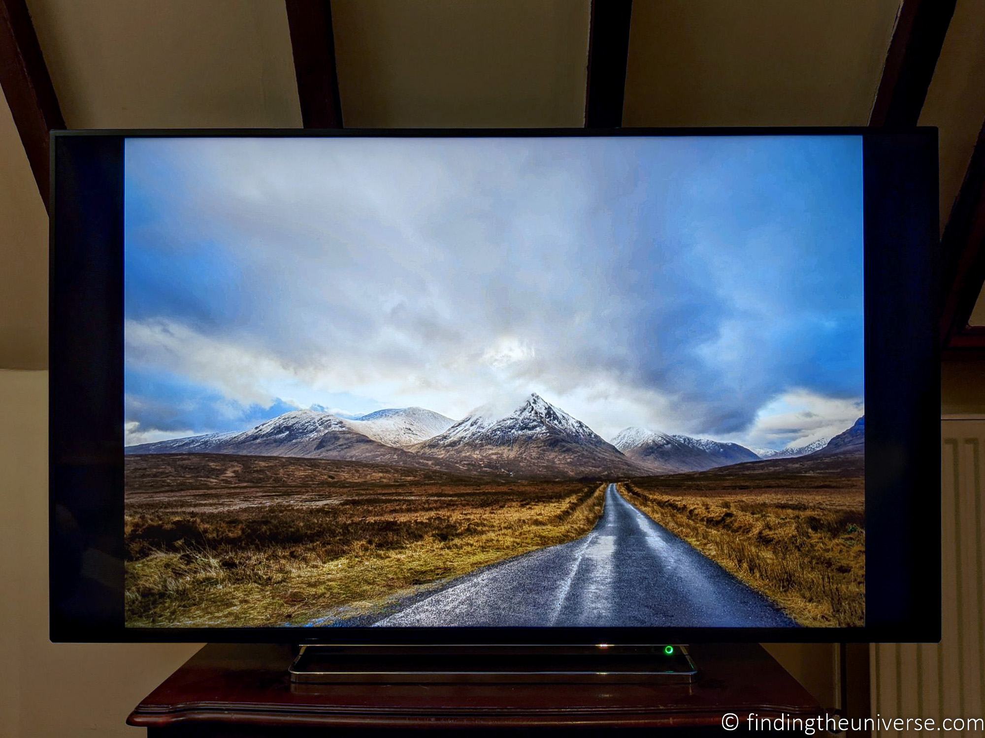TV image display