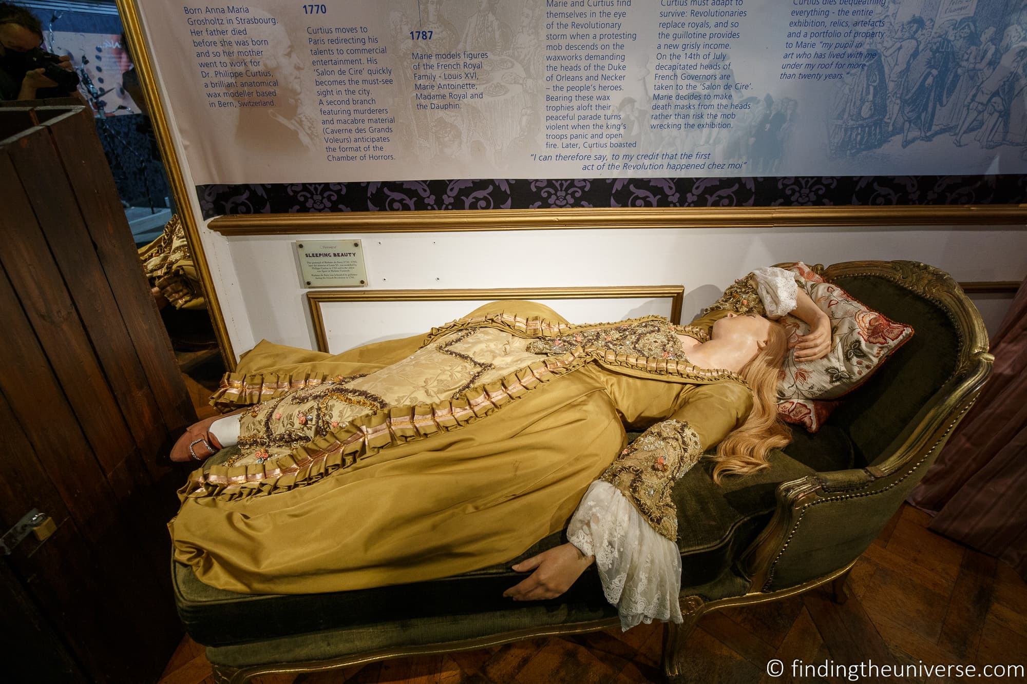 Sleeping Beauty made by Philippe Curtius Madame Tussauds London