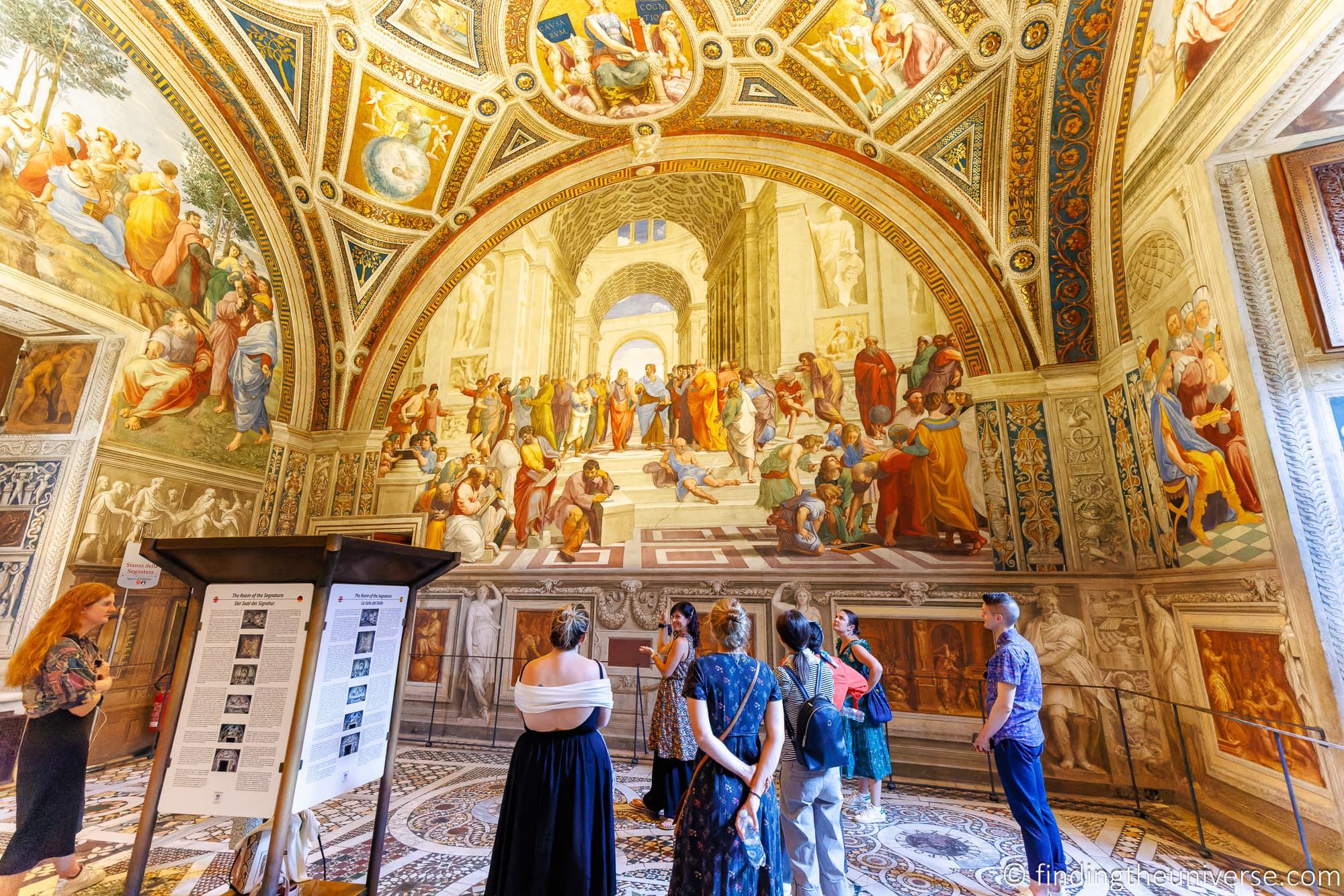 Raphael Rooms Vatican Museum