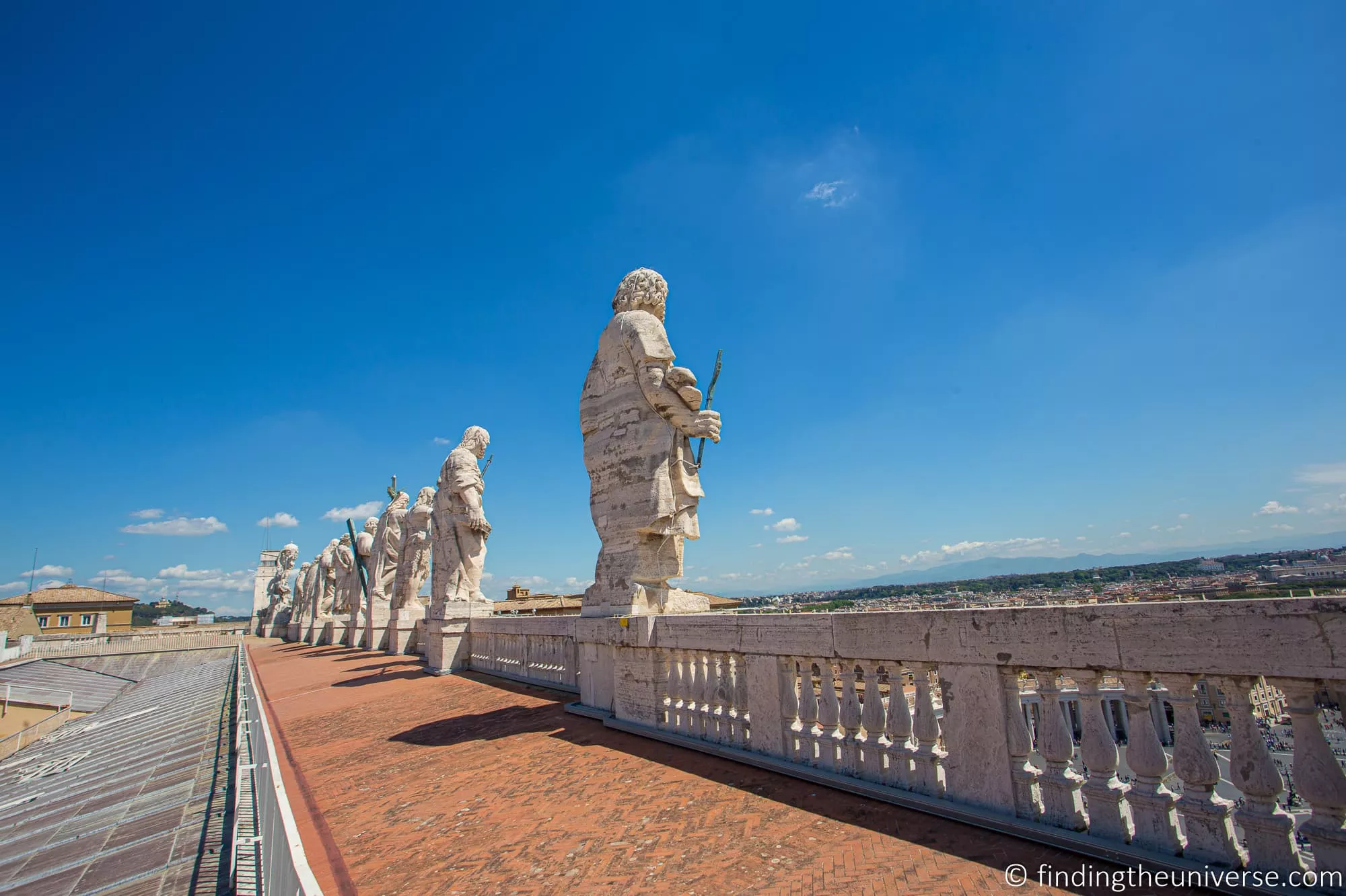 Saint Peters Basilica Dome Climb Views